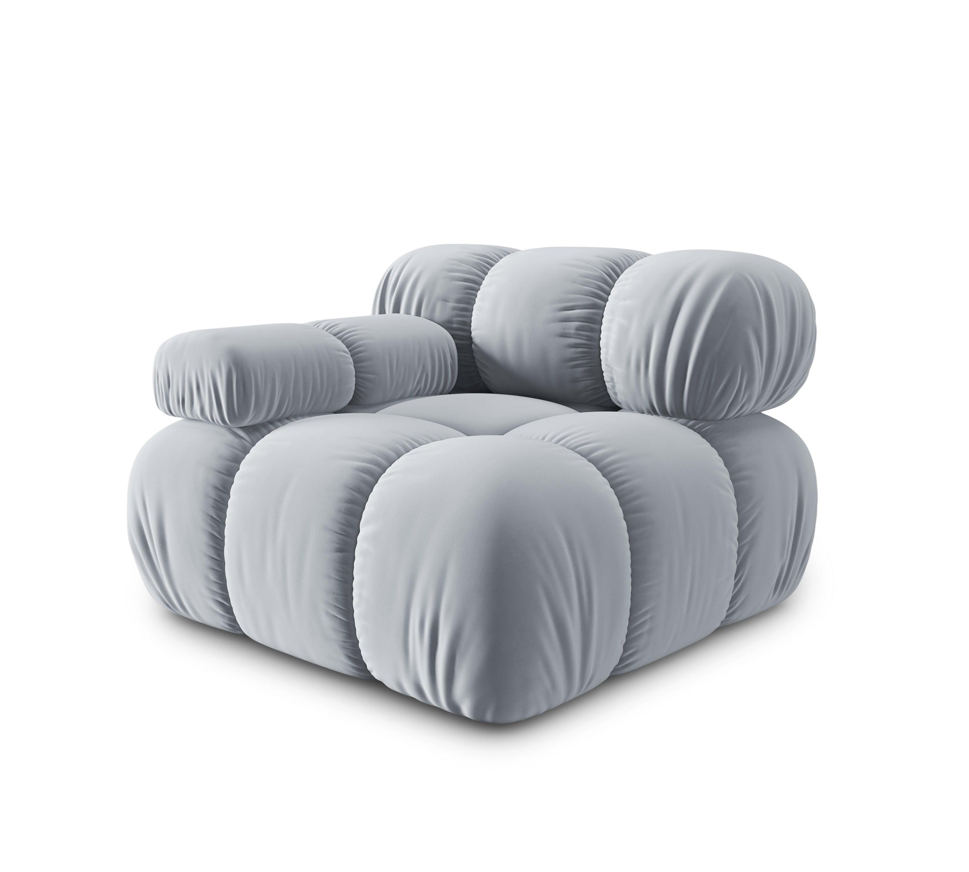 Sofa modułowa TROPEA - moduł lewostronny jasnoniebieski Milo Casa Eye on Design