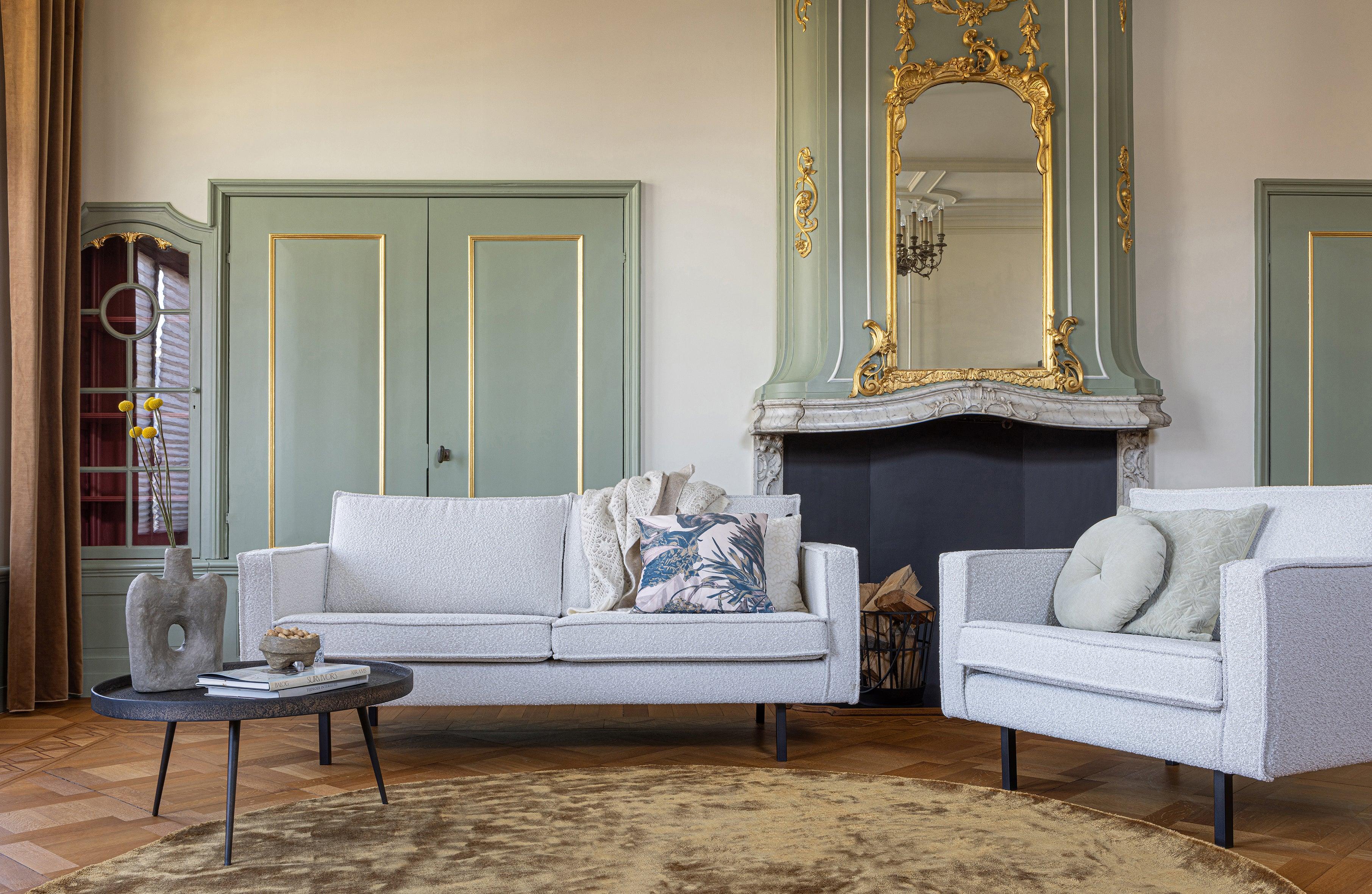 2,5-Personen-Sofa Rodeo Cream Bouclé