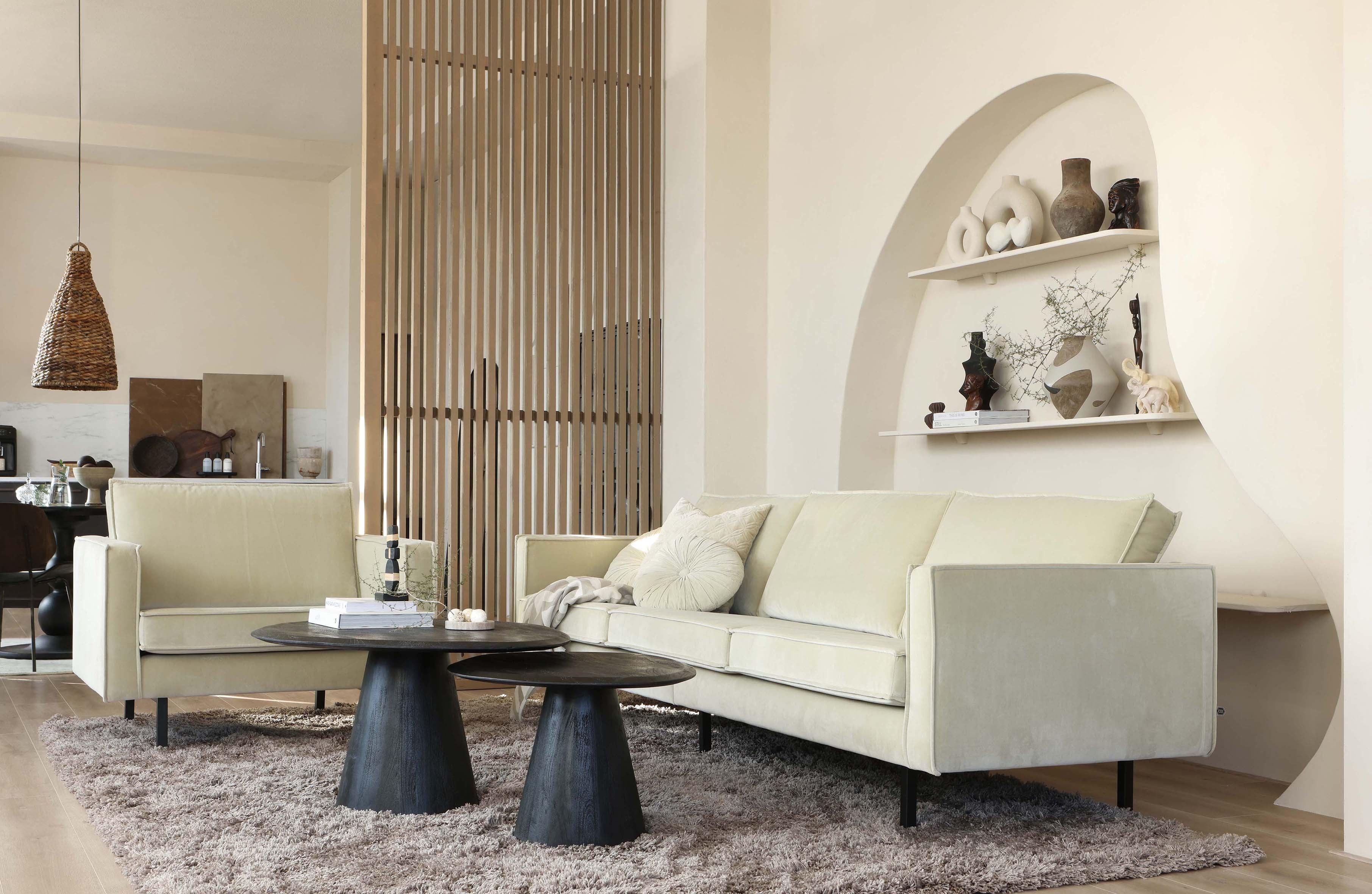 Rodeo Beige Bouclé 3. Sofa