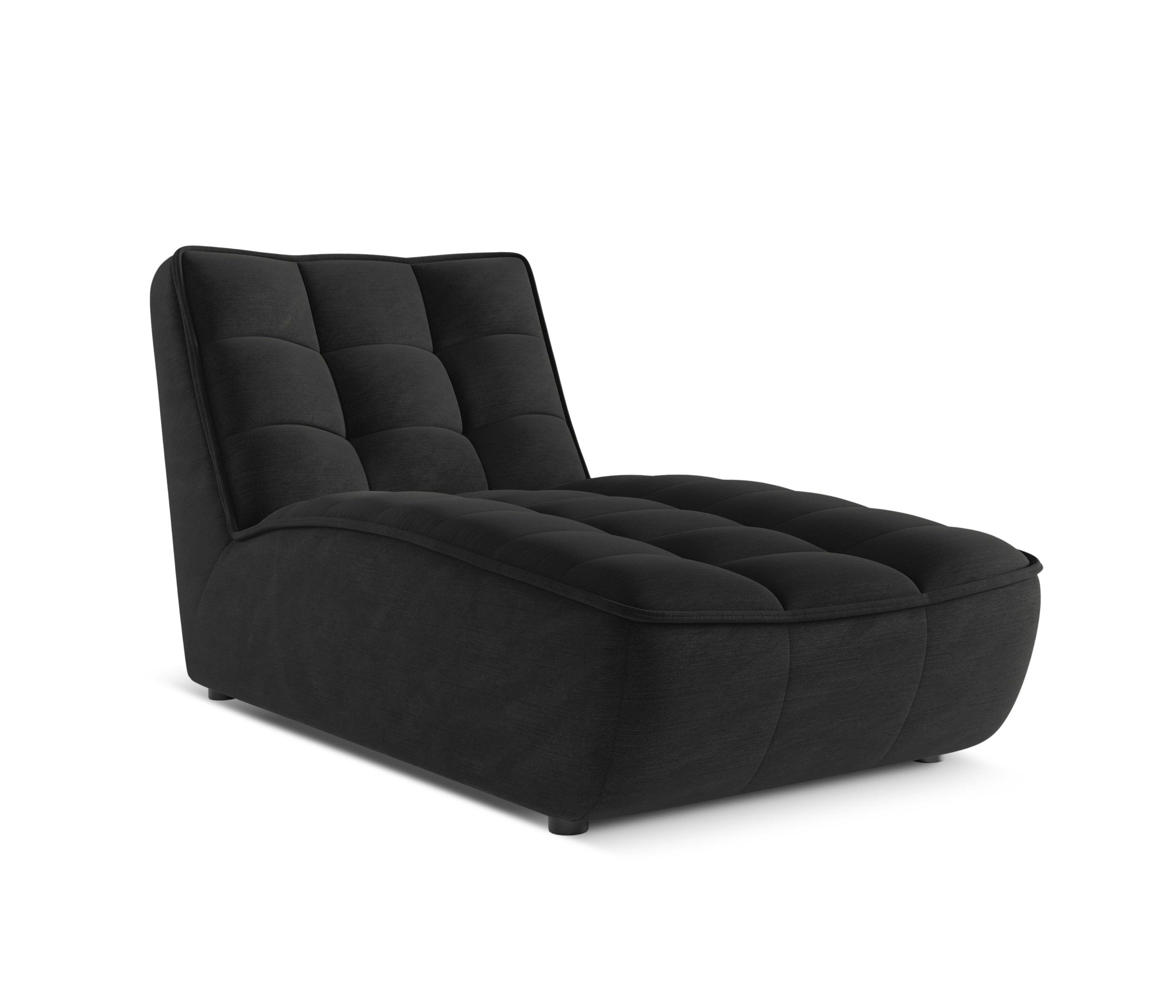 Szezlong MONI czarny melanż Maison Heritage Eye on Design