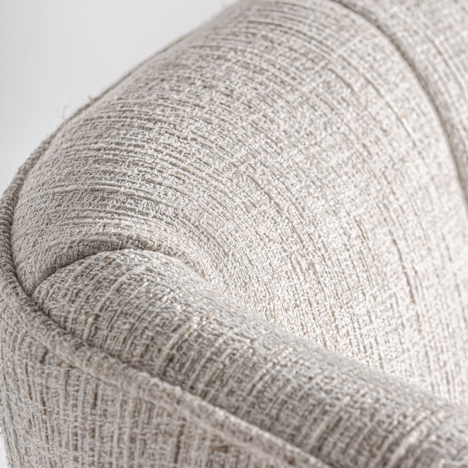 DOUZE Bar Stool Beige with Rubber Base