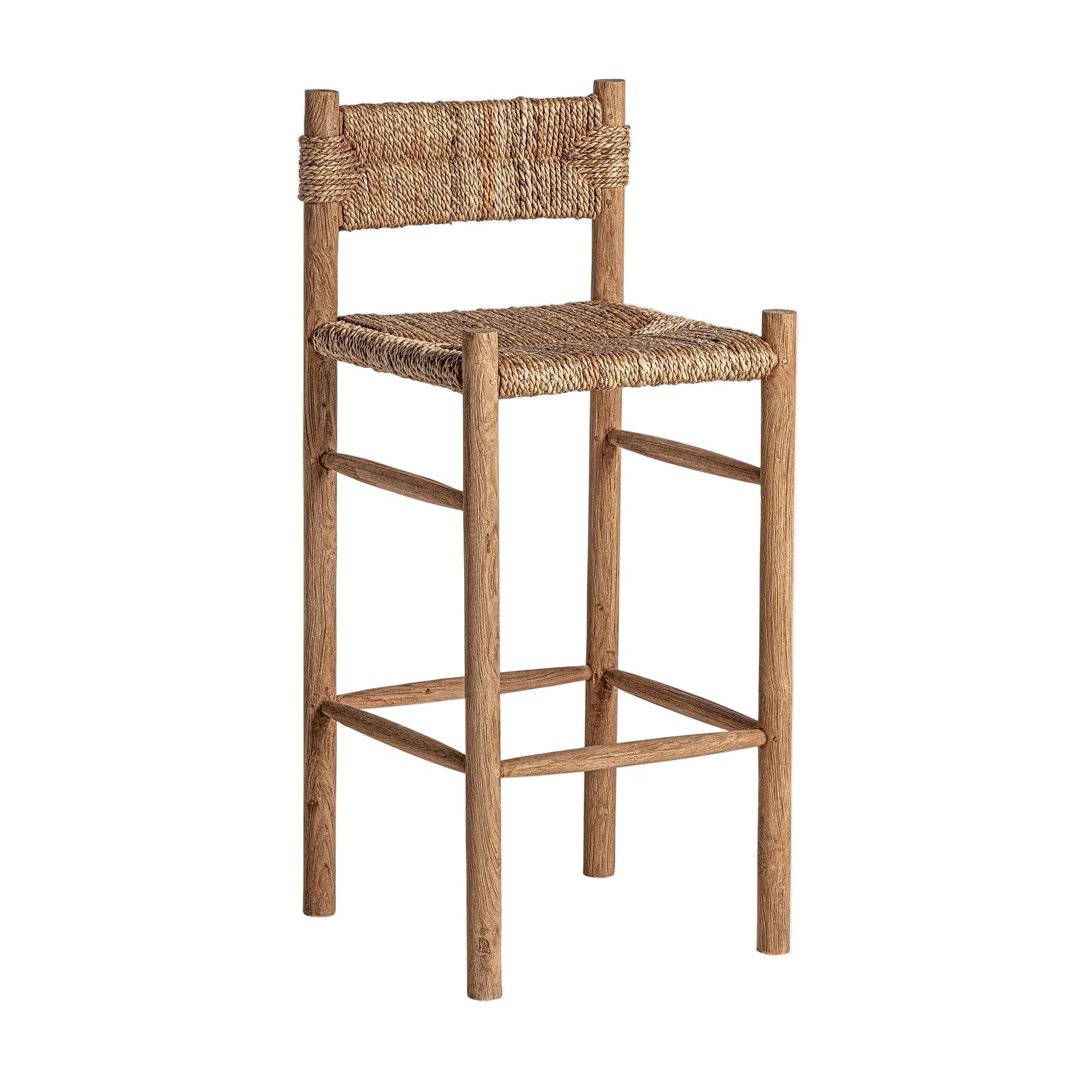 Barhocker VOGHERA aus Teakholz