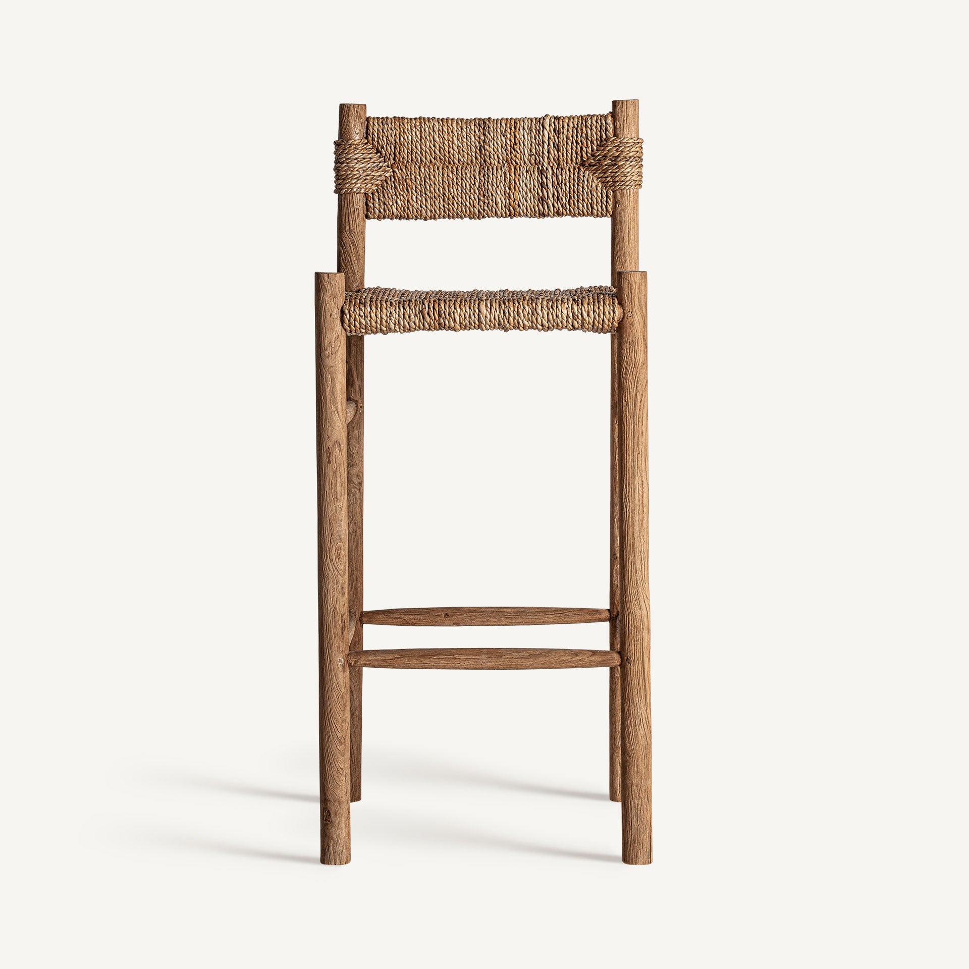 Barhocker VOGHERA aus Teakholz