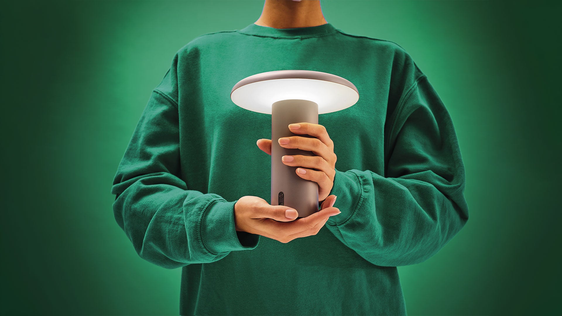 Lampa przenośna TAKKU anodyzowany szary