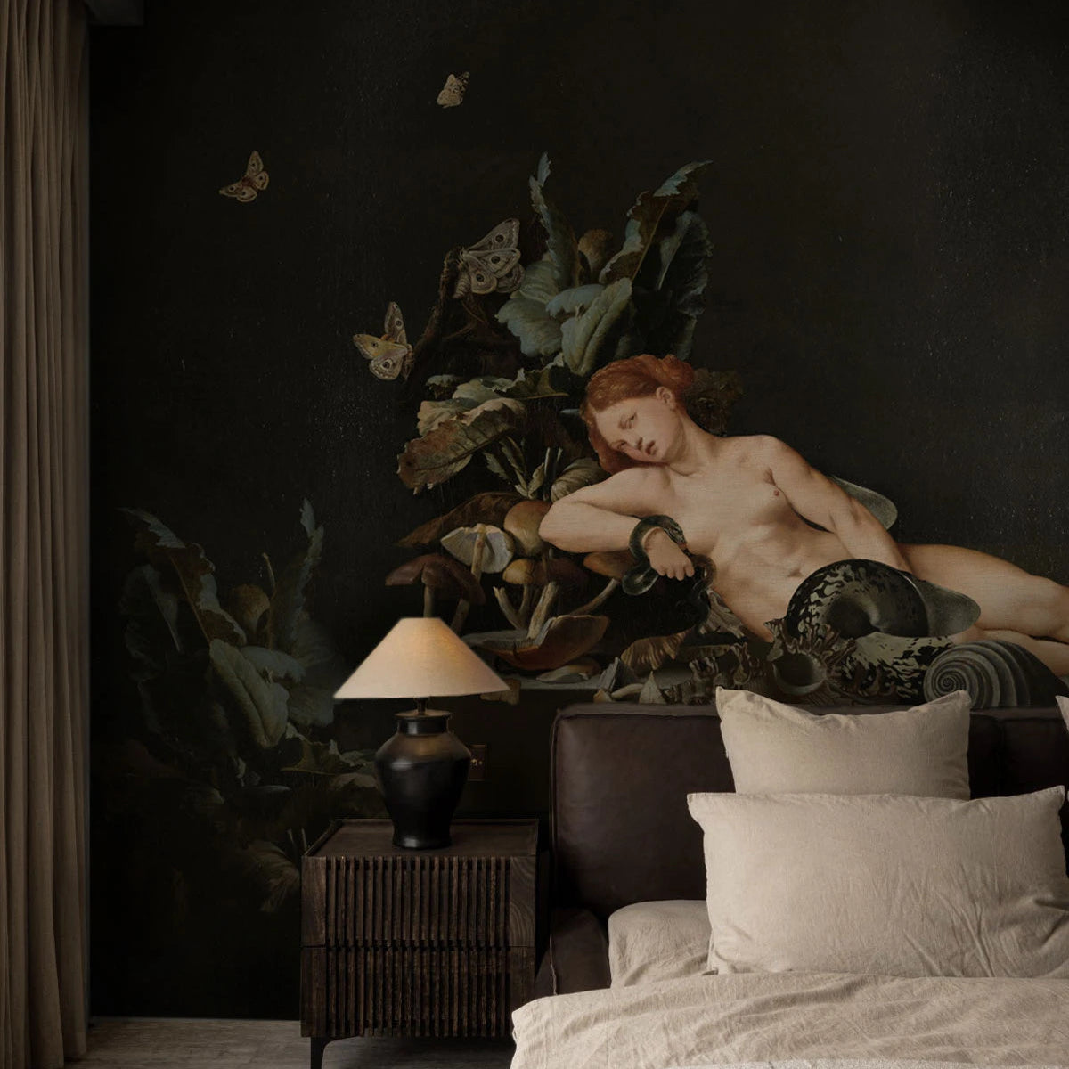 Tapeta flizelinowa CLEOPATRA schwarz