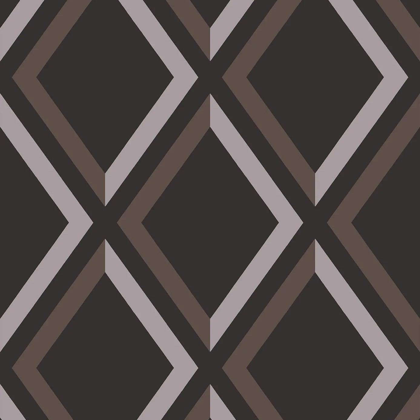 Tapeta CONTEMPORARY COLLECTION - Pompeian szary na brązie Cole & Son Eye on Design