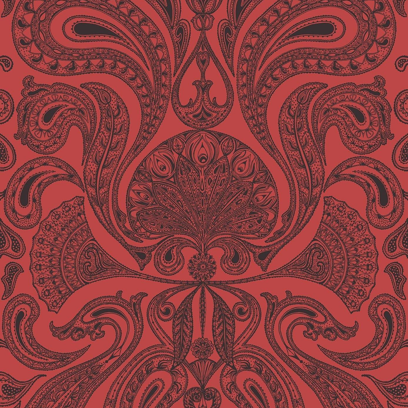 Tapeta CONTEMPORARY RESTYLED - Malabar czerwony Cole & Son Default Title Eye on Design