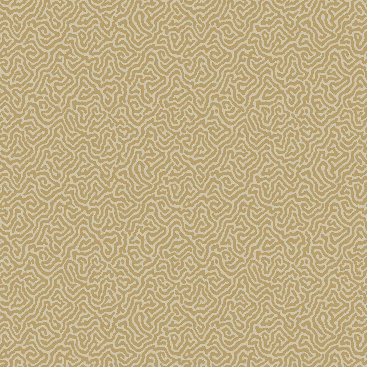 Tapeta CURIO - Vermicelli metaliczne złoto Cole & Son Eye on Design