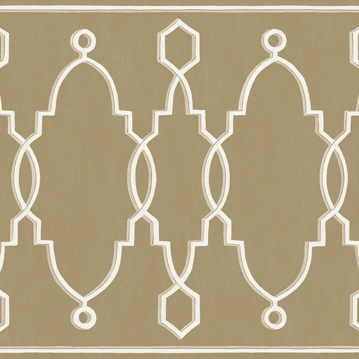 Tapeta FOLIE - Parterre Border metaliczne złoto Cole & Son Default Title Eye on Design