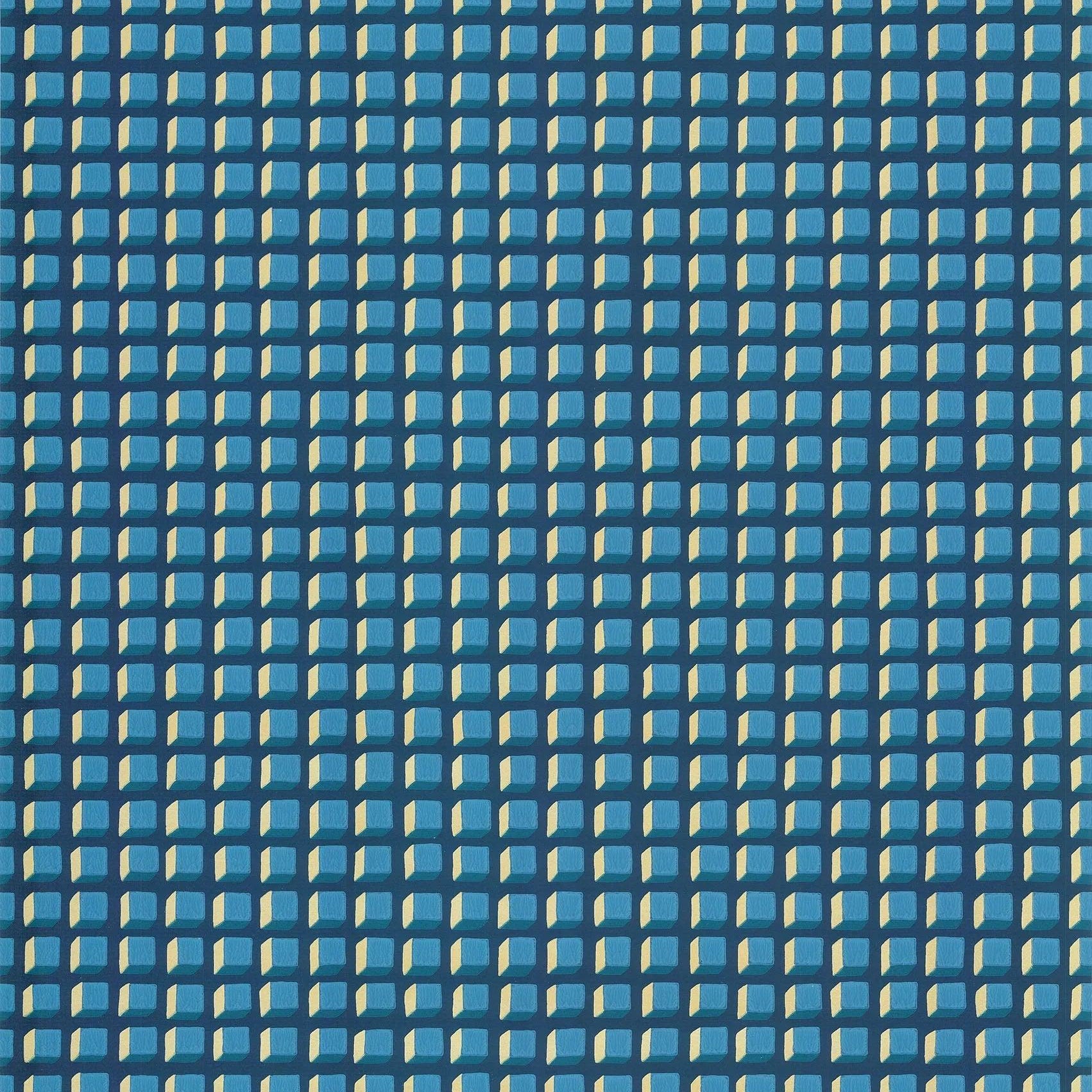 Tapeta GEOMETRIC II - Mosaic niebieski Cole & Son Eye on Design