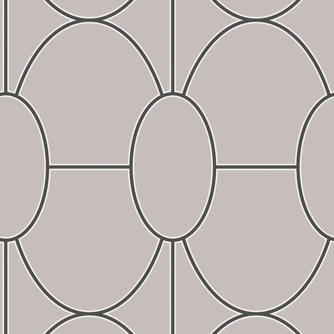 Tapeta GEOMETRIC II - Riviera ciepły szary Cole & Son Default Title Eye on Design