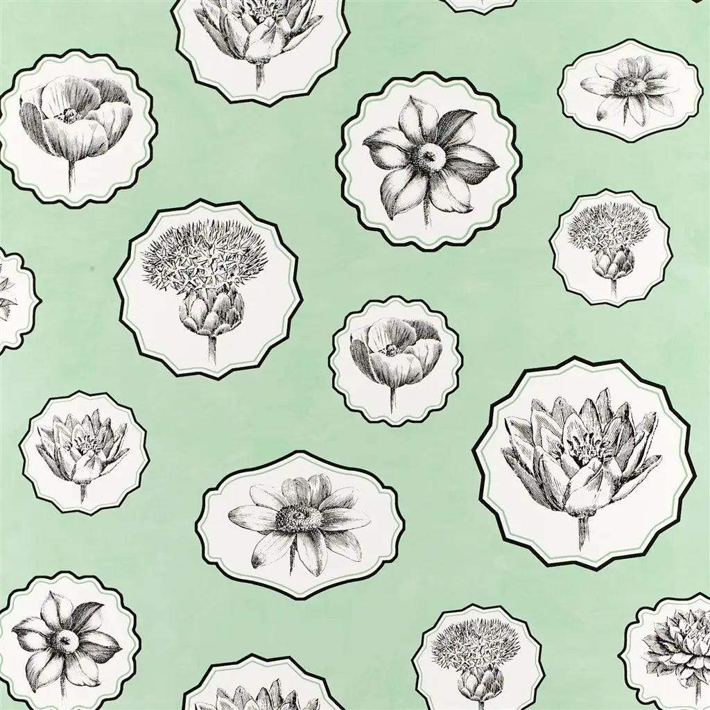 Tapeta HERBARIAE PRINTEMPS zielony Christian Lacroix Eye on Design