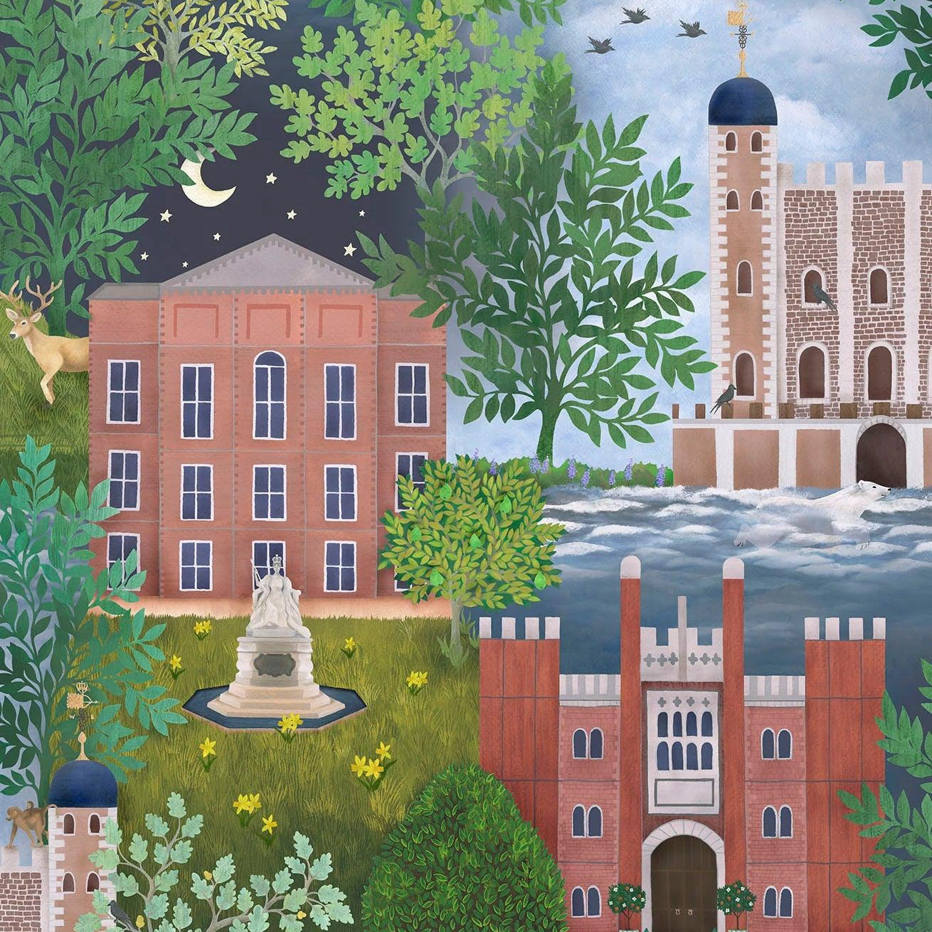 Tapeta HRP GREAT MASTERS - Palace Tales Cole & Son Eye on Design