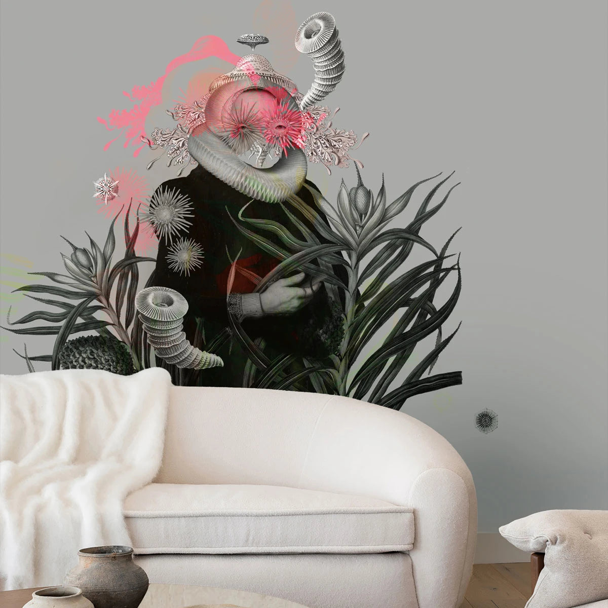 Tapeta flizelinowa LADY MEDUSA grau