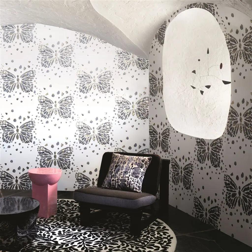 Tapeta LES MESSAGERS SOURIS szary Christian Lacroix Eye on Design