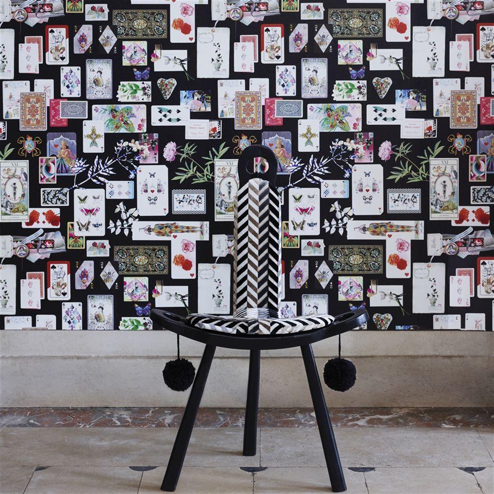 Tapeta MAISON DE JEU - OR oliwkowy Christian Lacroix Eye on Design