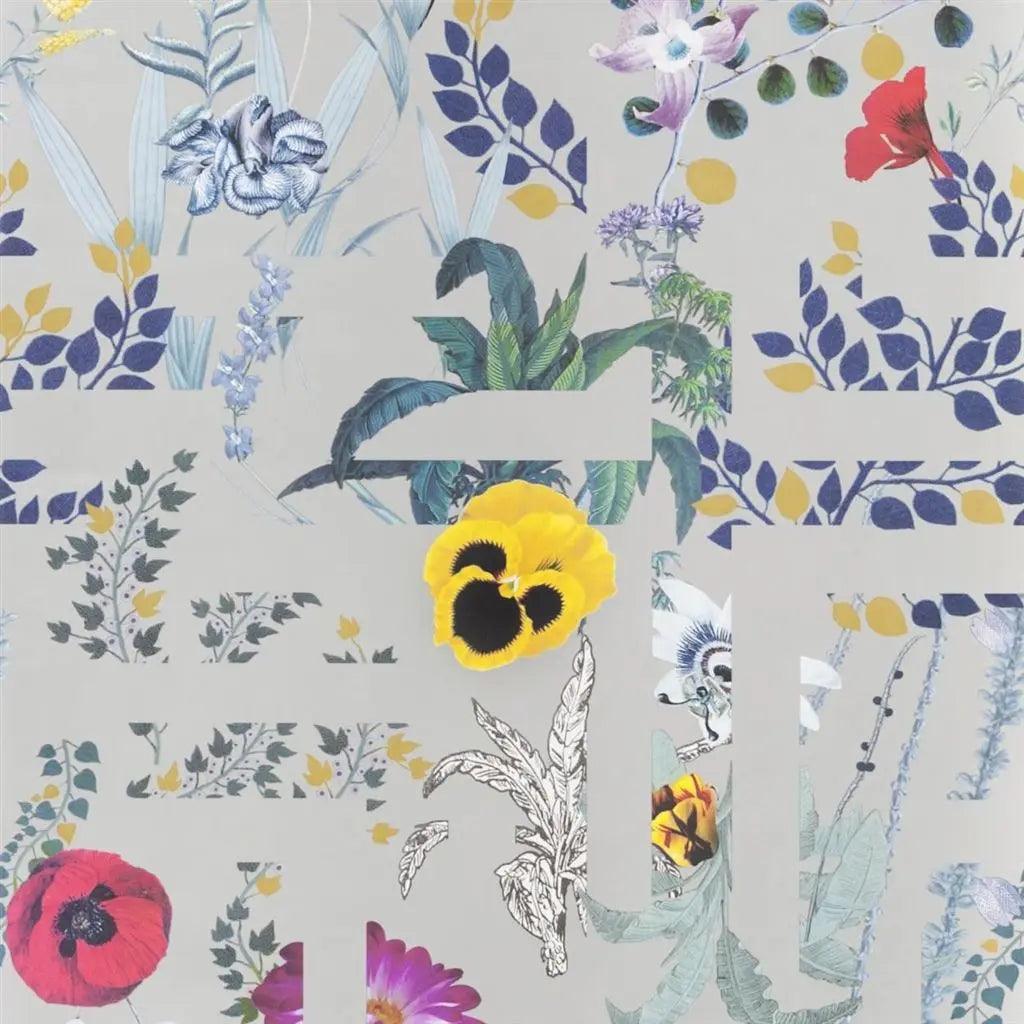 Tapeta PRIMAVERA LABYRINTHUM ARGENT szary Christian Lacroix Eye on Design