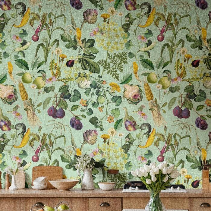 Tapeta VEGATABLE YIELDS Wallcolors Eye on Design