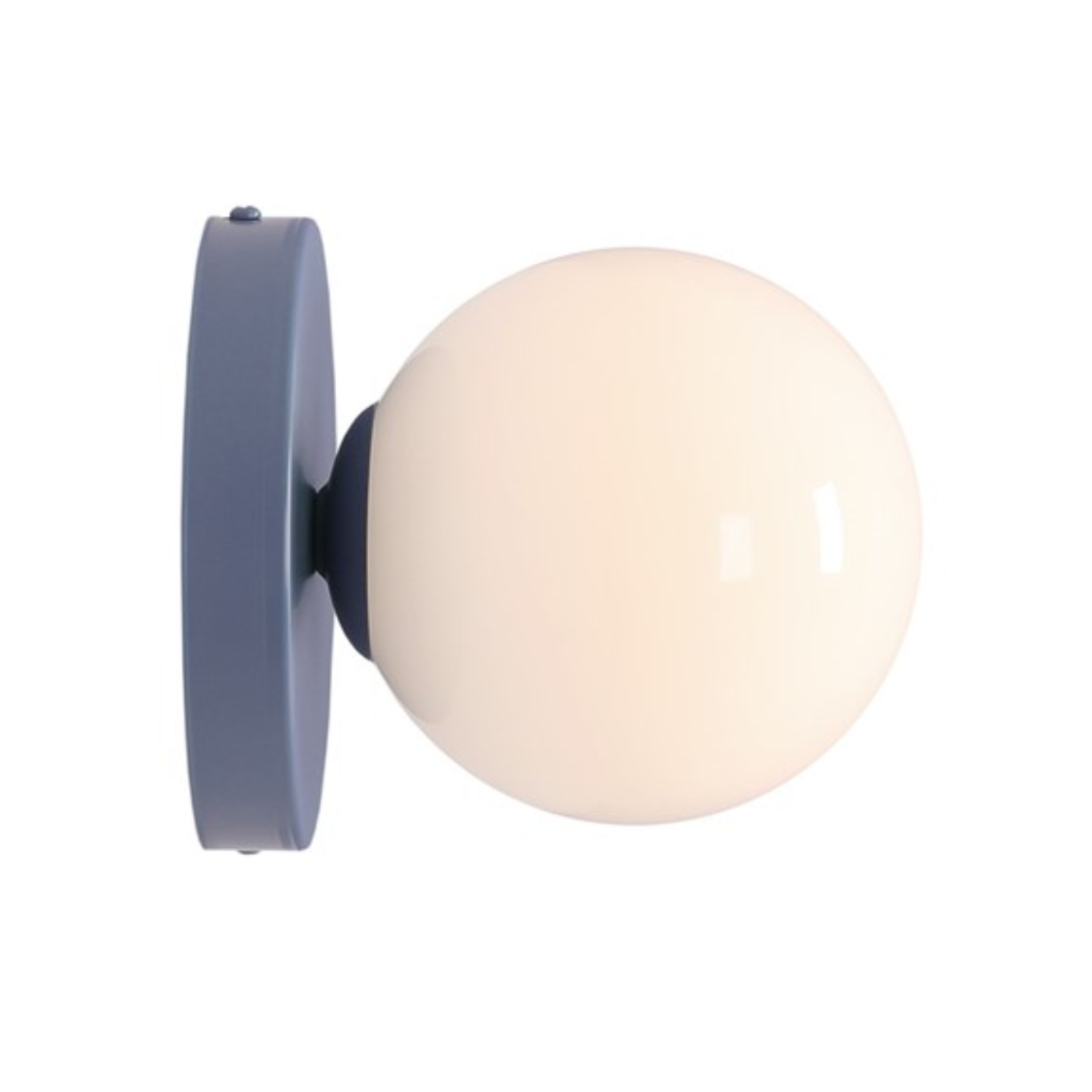 BALL DUO blaue Wandleuchte