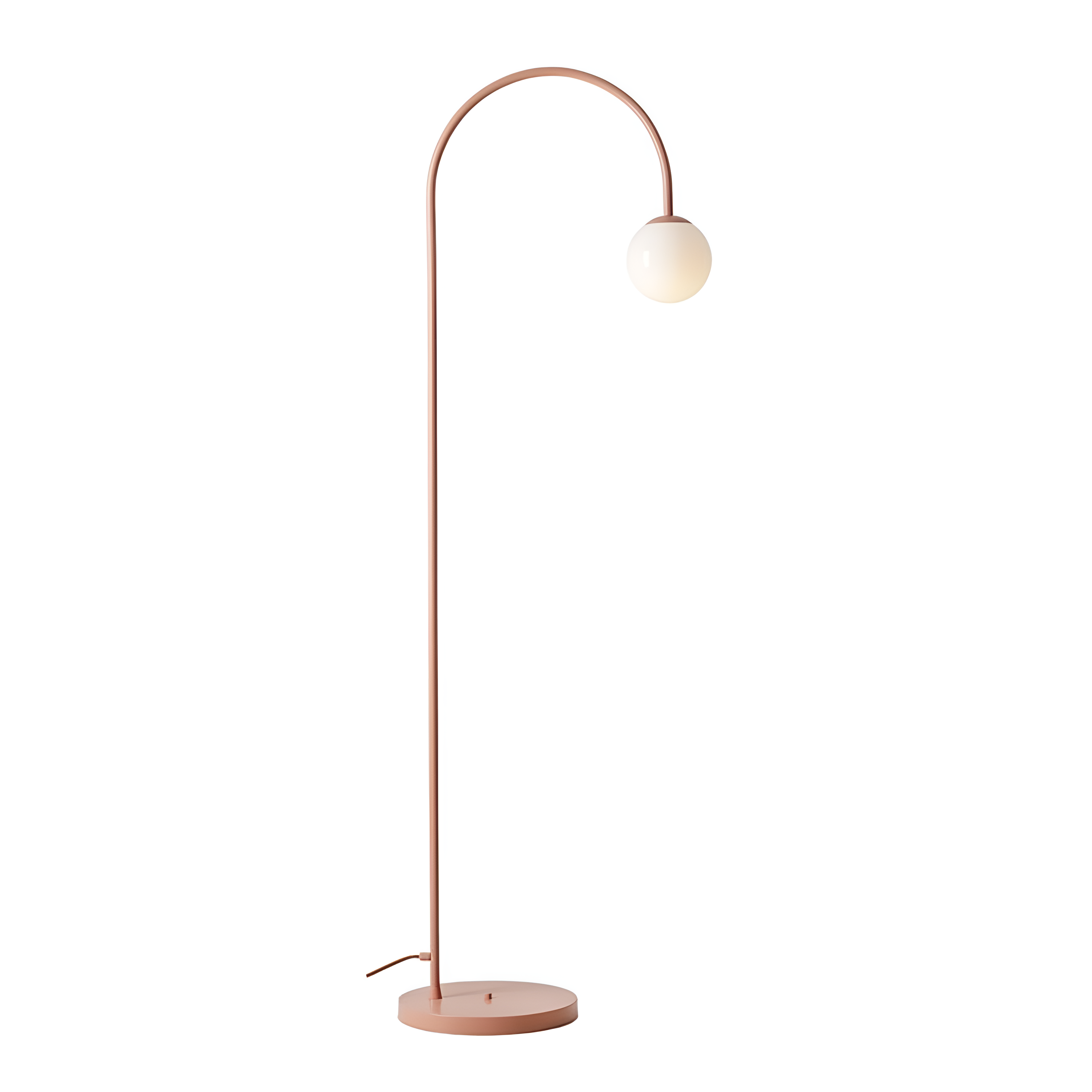 Lampa podłogowa UNA koralowy