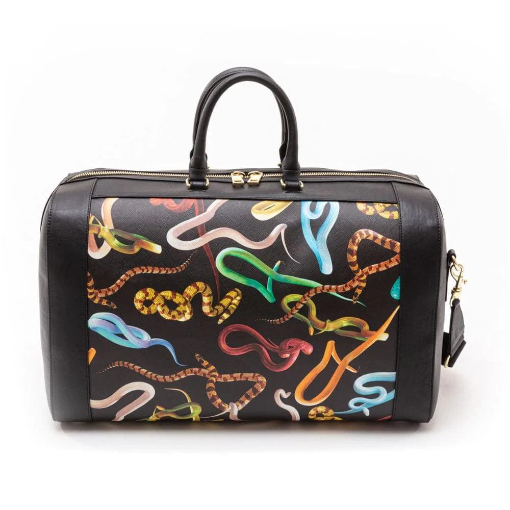Torba podróżna SNAKES czarny Seletti Eye on Design
