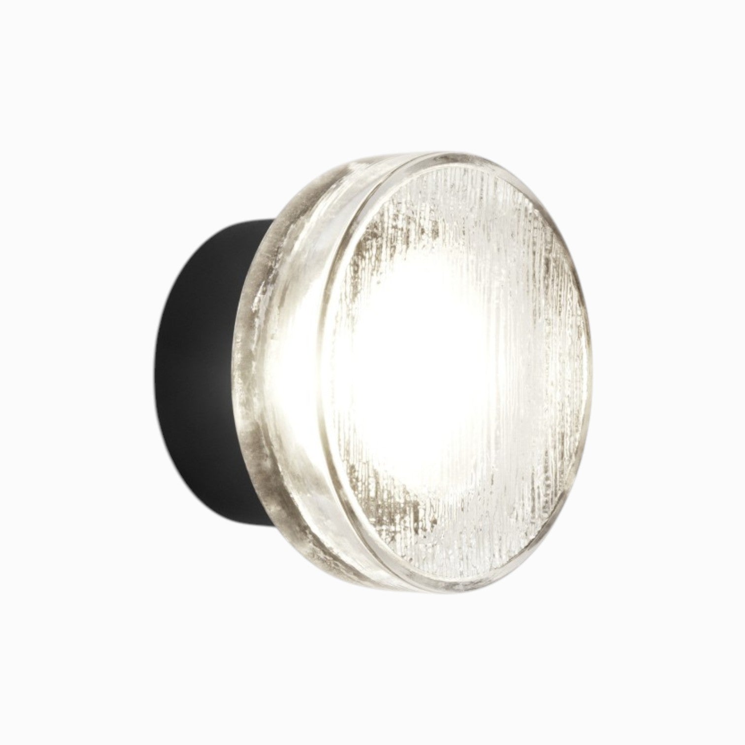 Outdoor lamp ROC black with glass