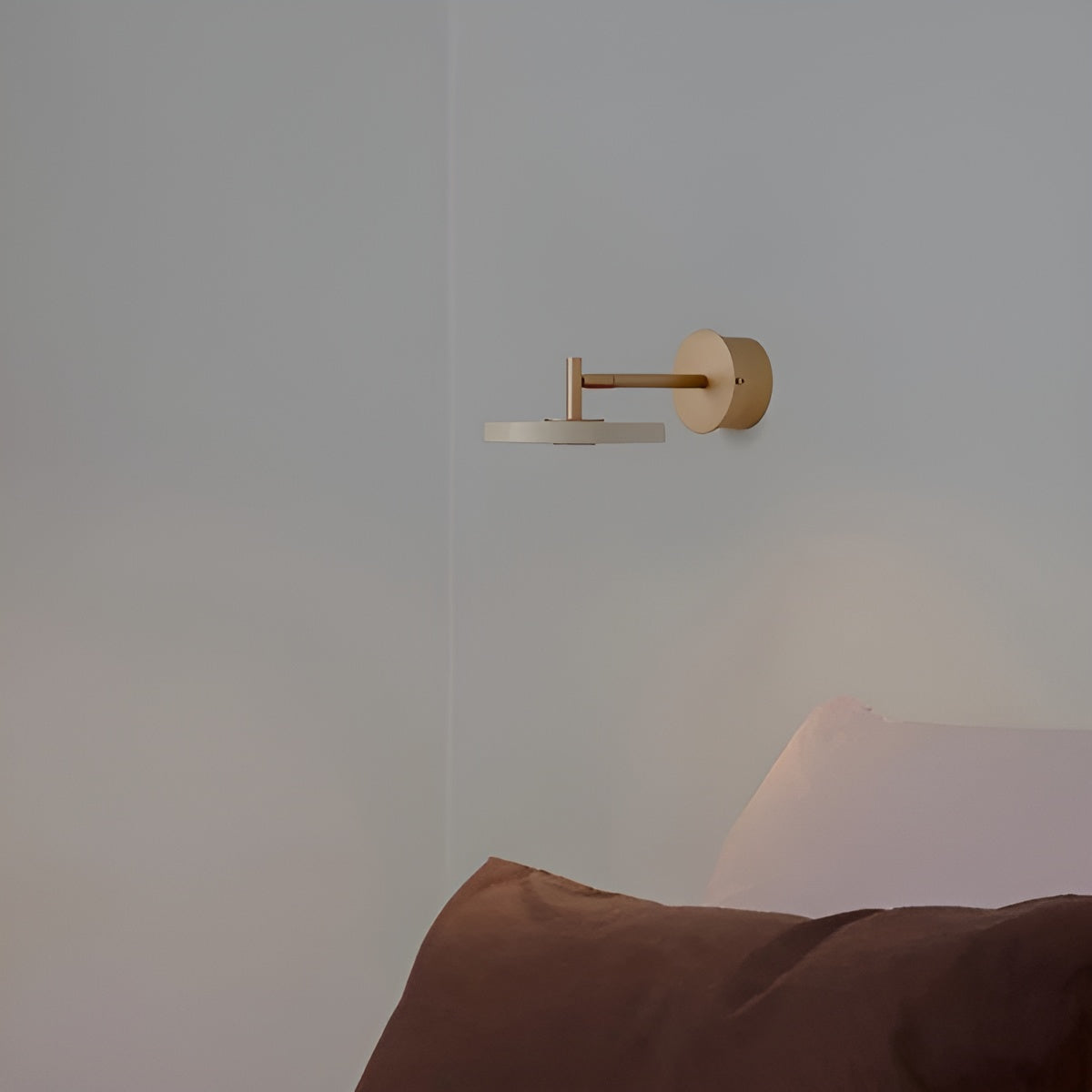 Lampa ścienna ASTERIA WALL perłowy