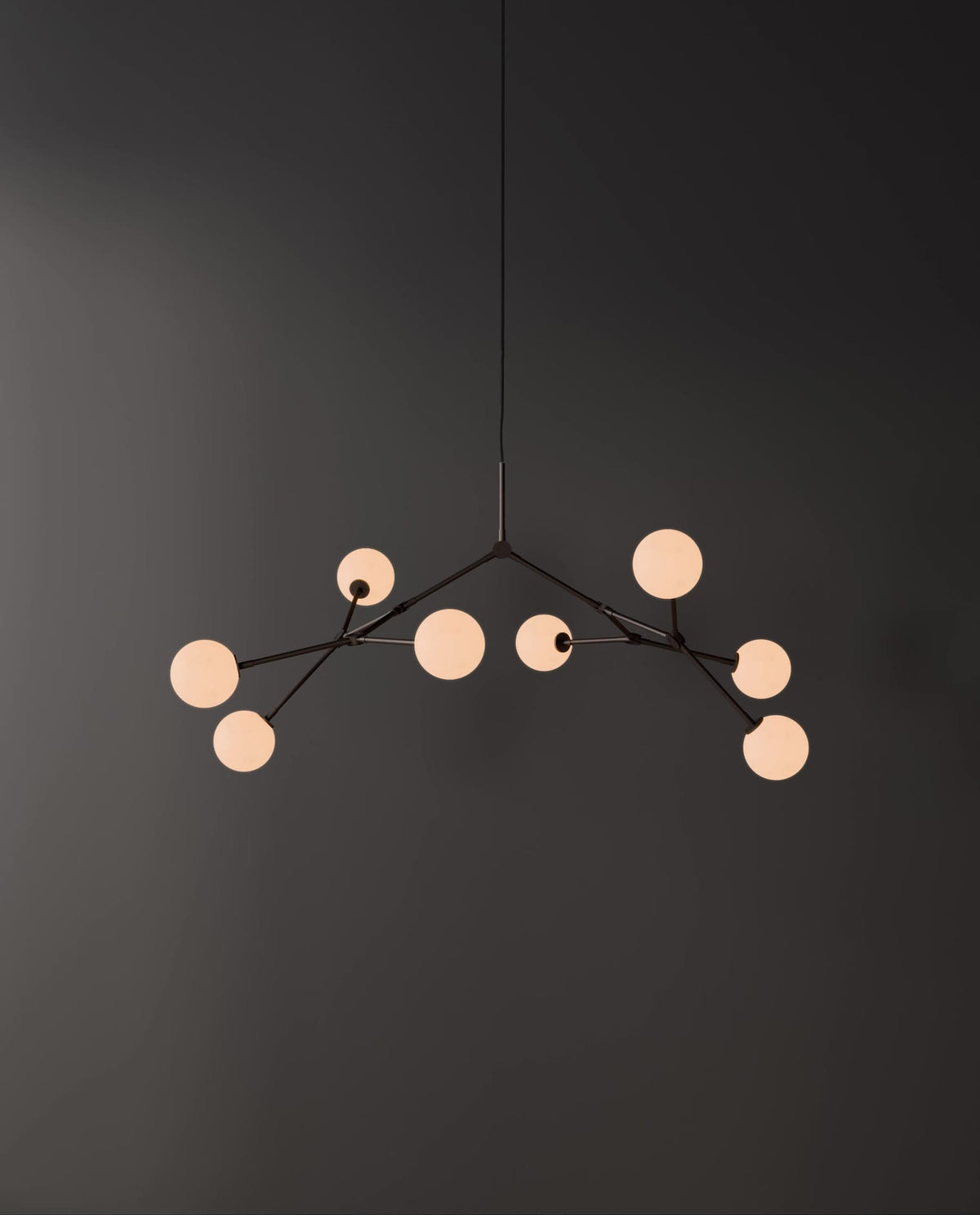Lampa wisząca DROP BULP szary