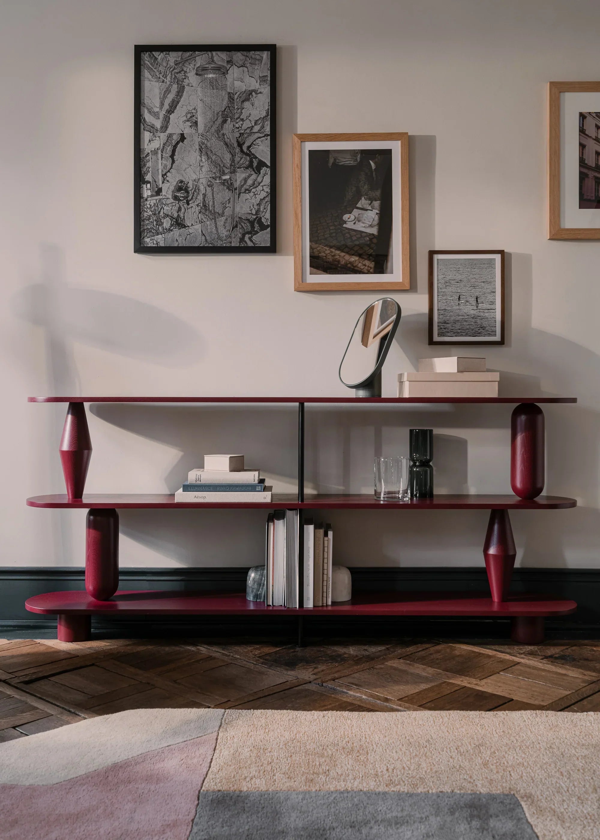 VAZOO DUO Shelf Bleached Oak Wood