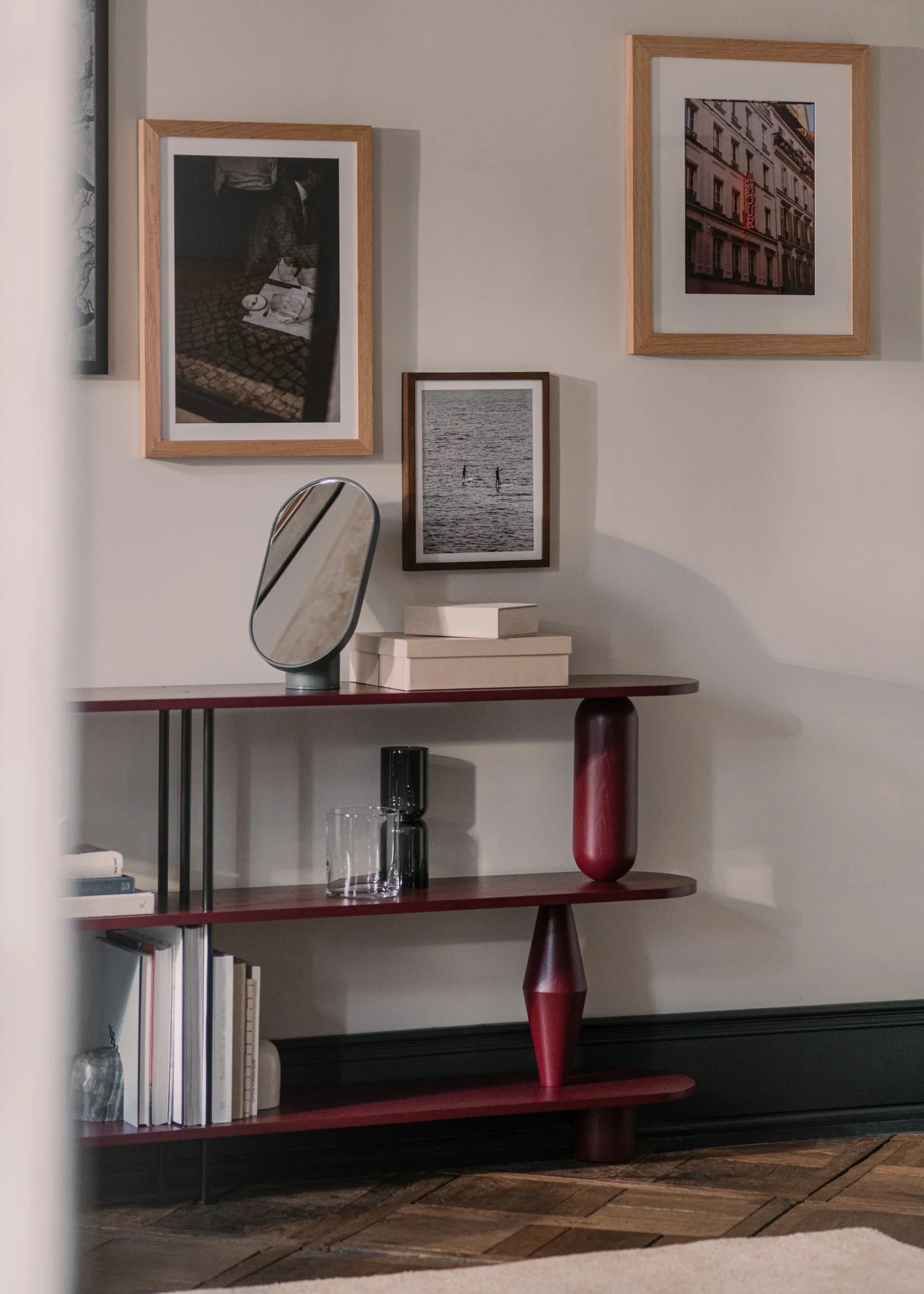 VAZOO DUO Shelf Bleached Oak Wood