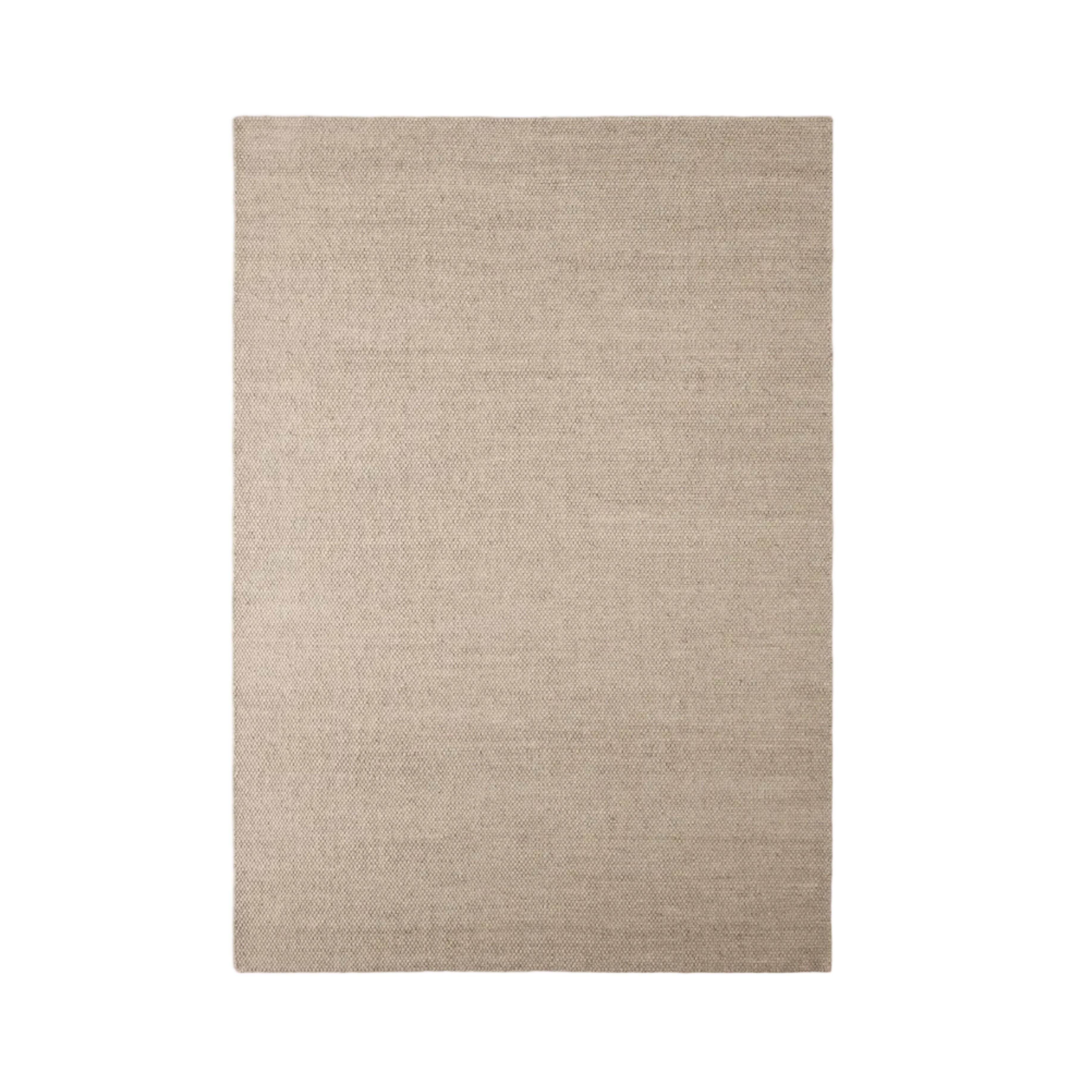 Teppich 143 beige Wolle
