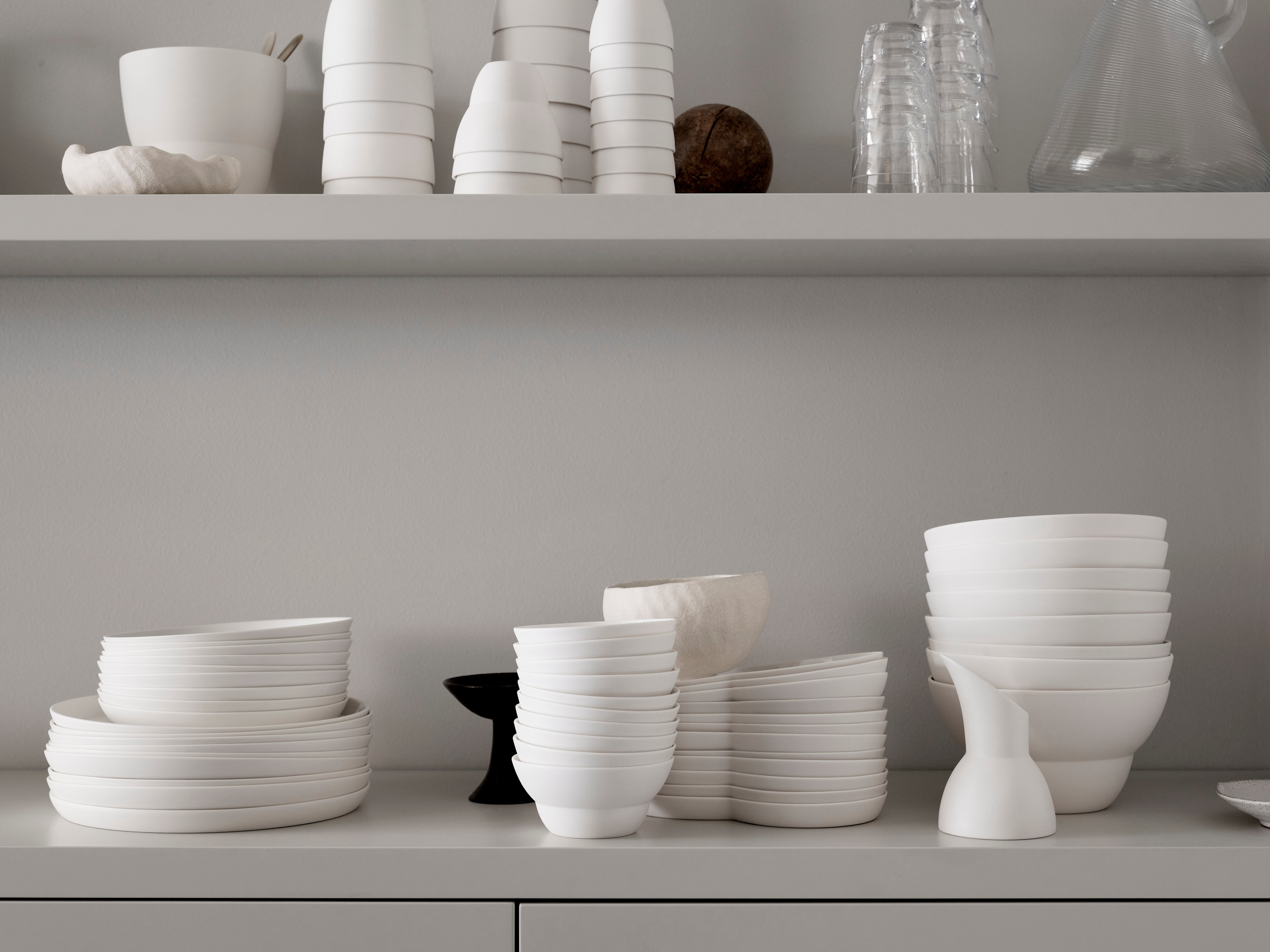Miska sałatkowa VIPP biała porcelana