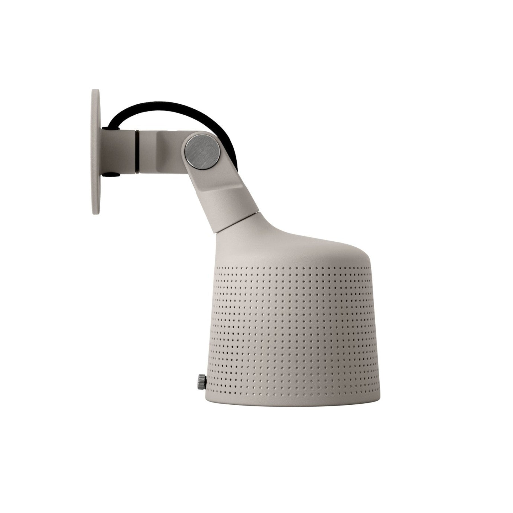 Lampa ścienna 524 szary metal