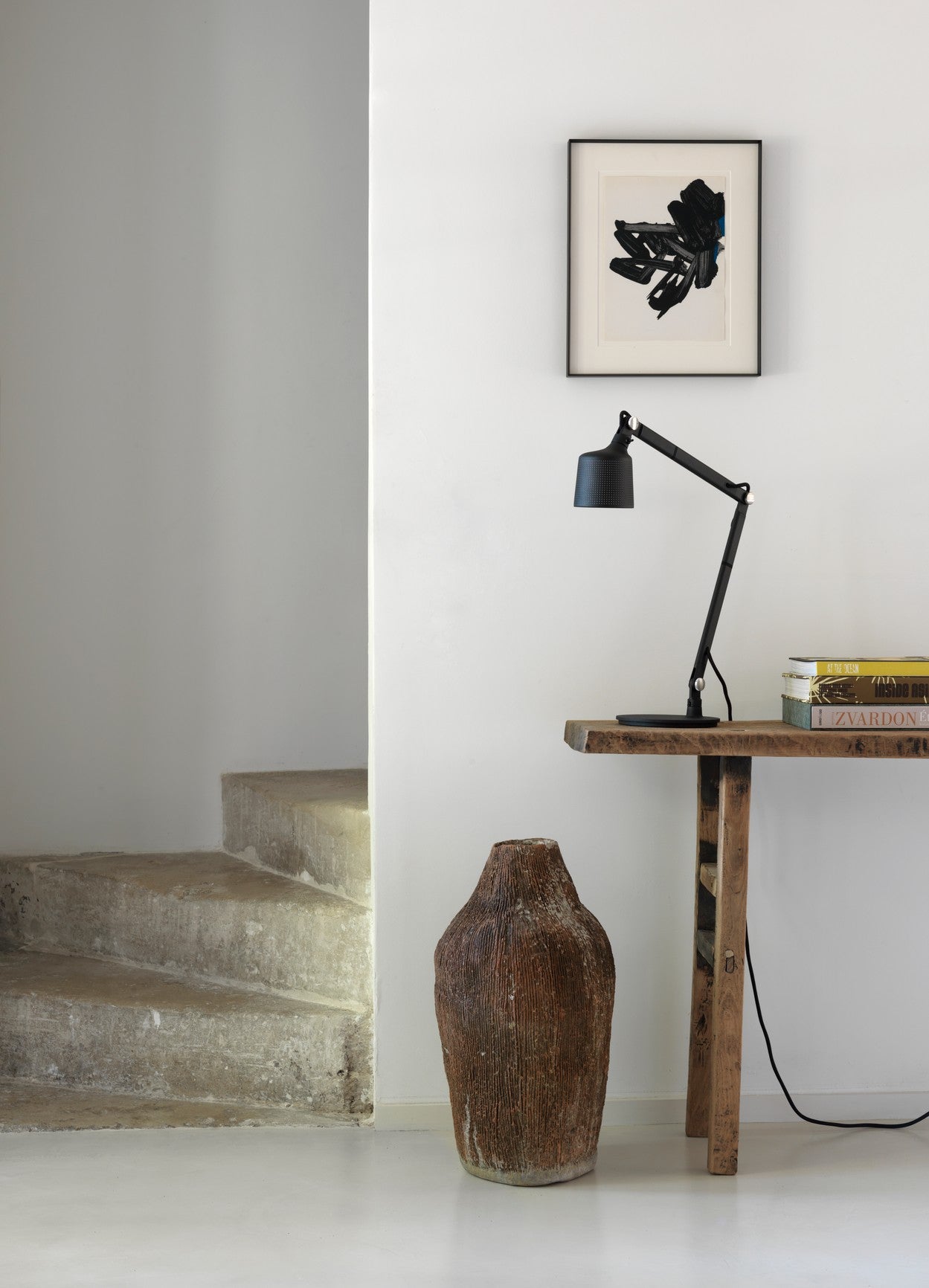 Lampa biurkowa 521 czarny metal