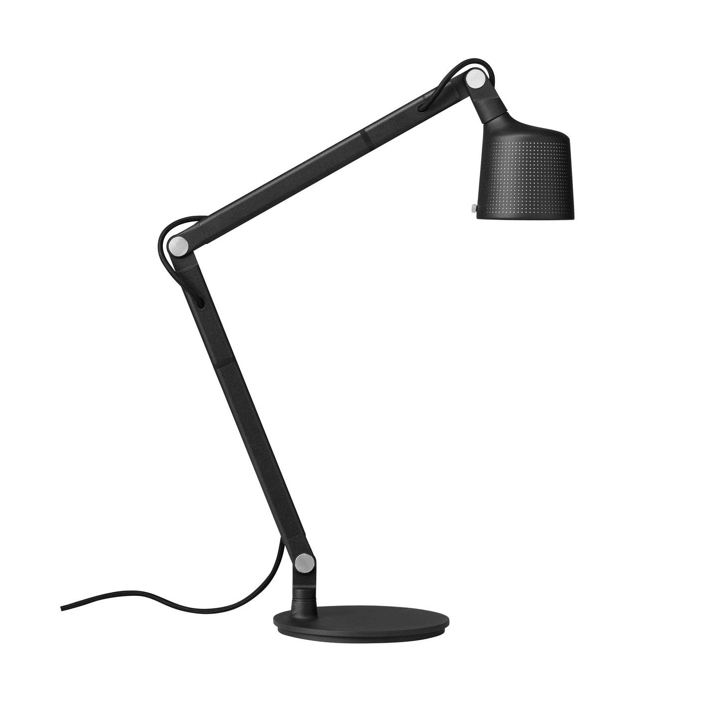 Lampa biurkowa 521 czarny metal
