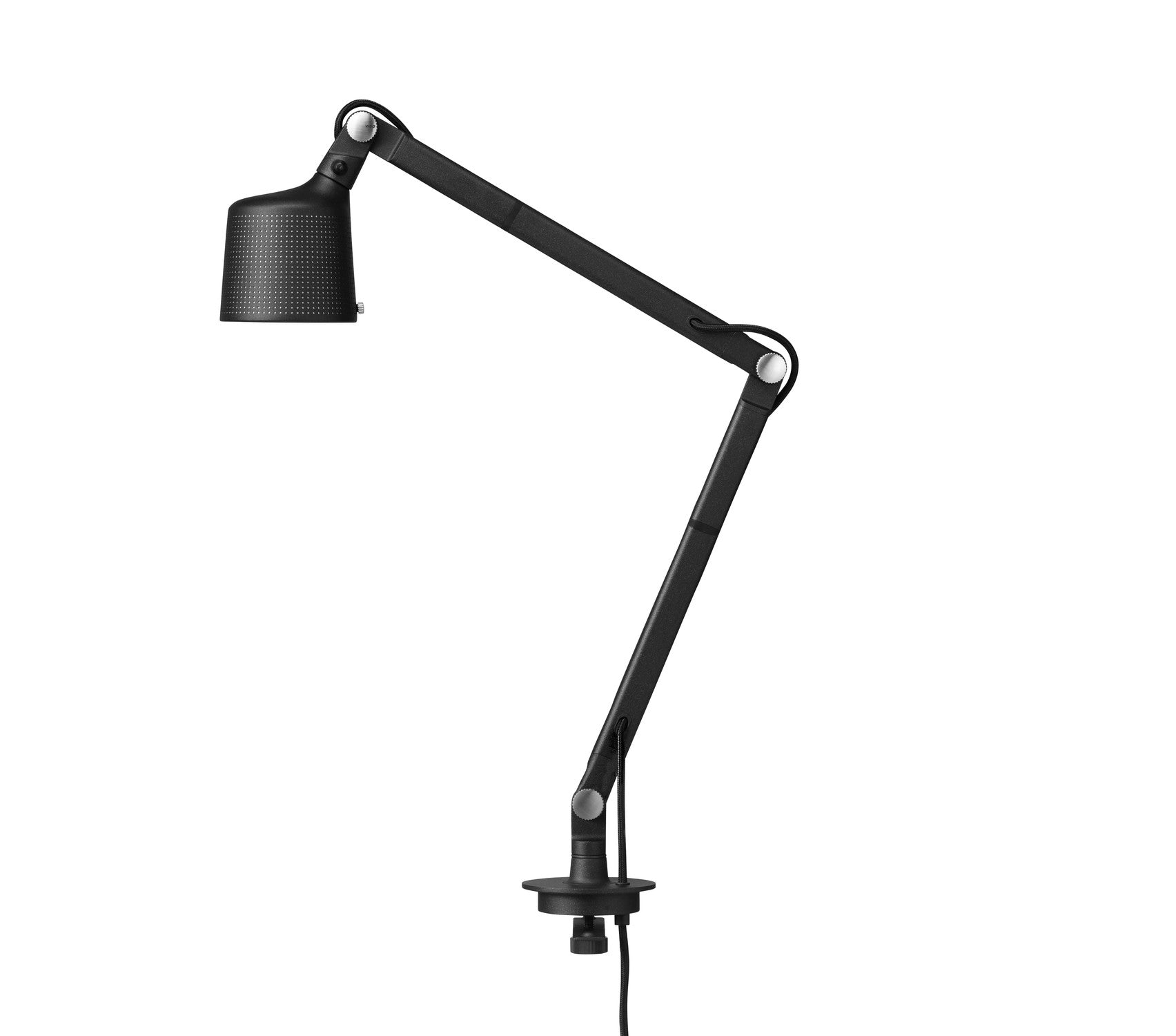 Lampa biurkowa 521 czarny metal