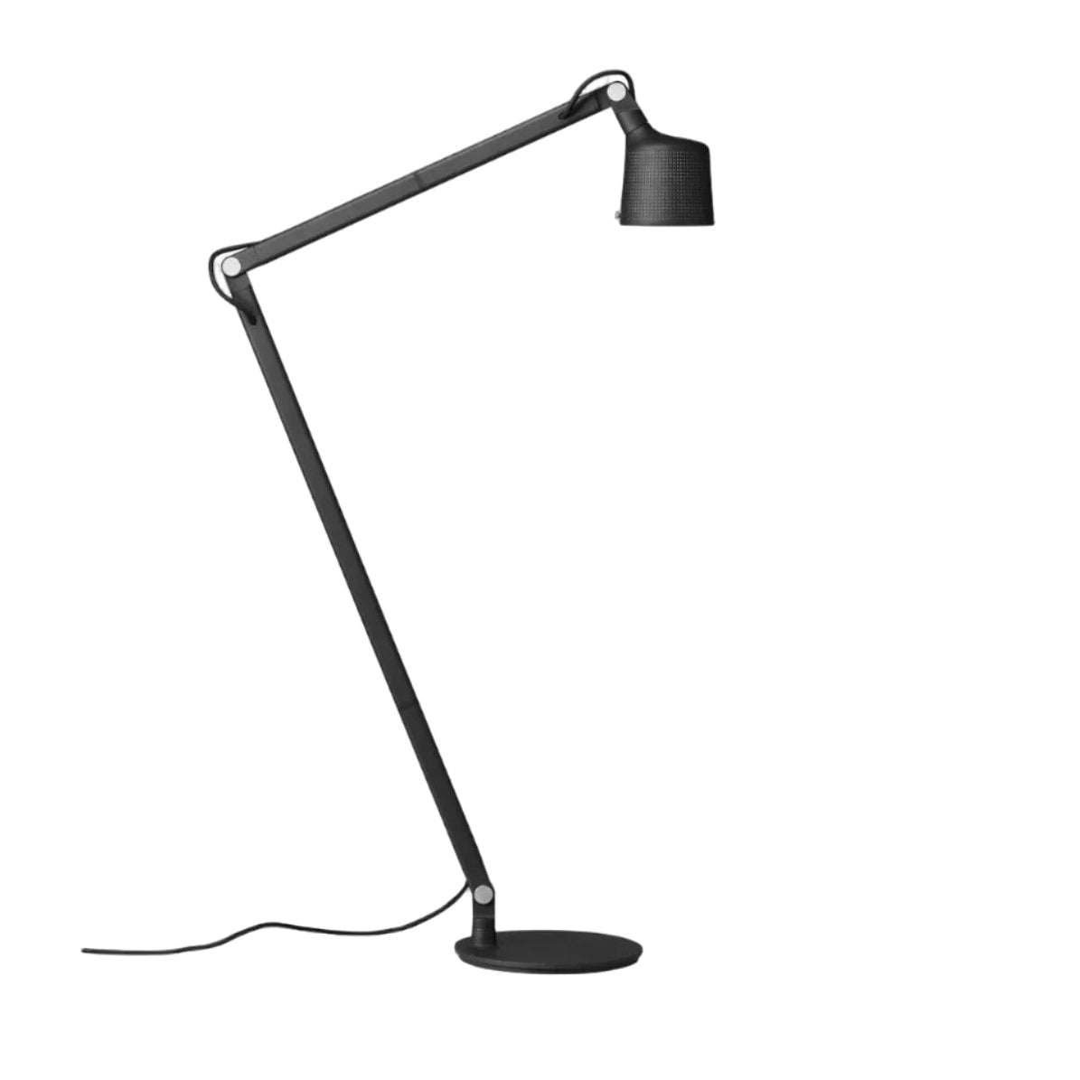 Stehlampe 525 schwarz Metall