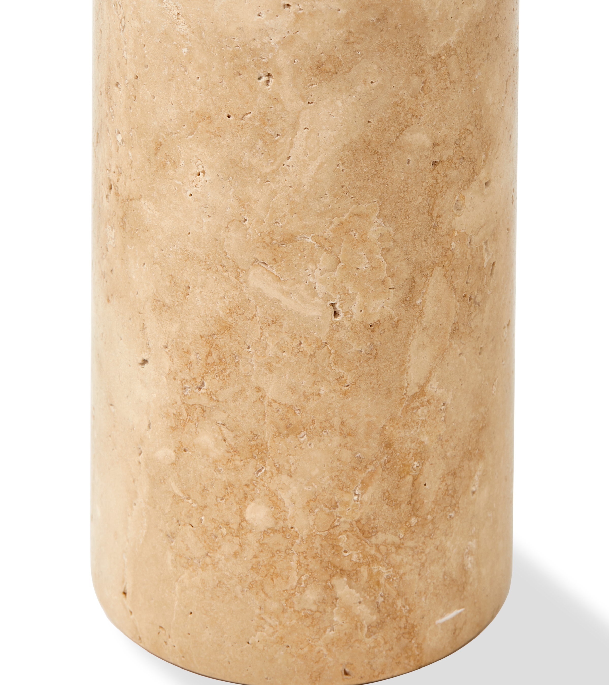 Świecznik HERITAGE BOTTLE beżowy trawertyn