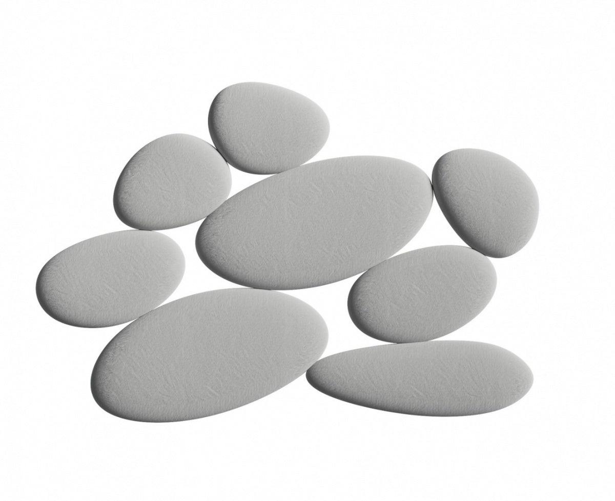 Wezgłowie STONE jasny szary Happy Barok Eye on Design