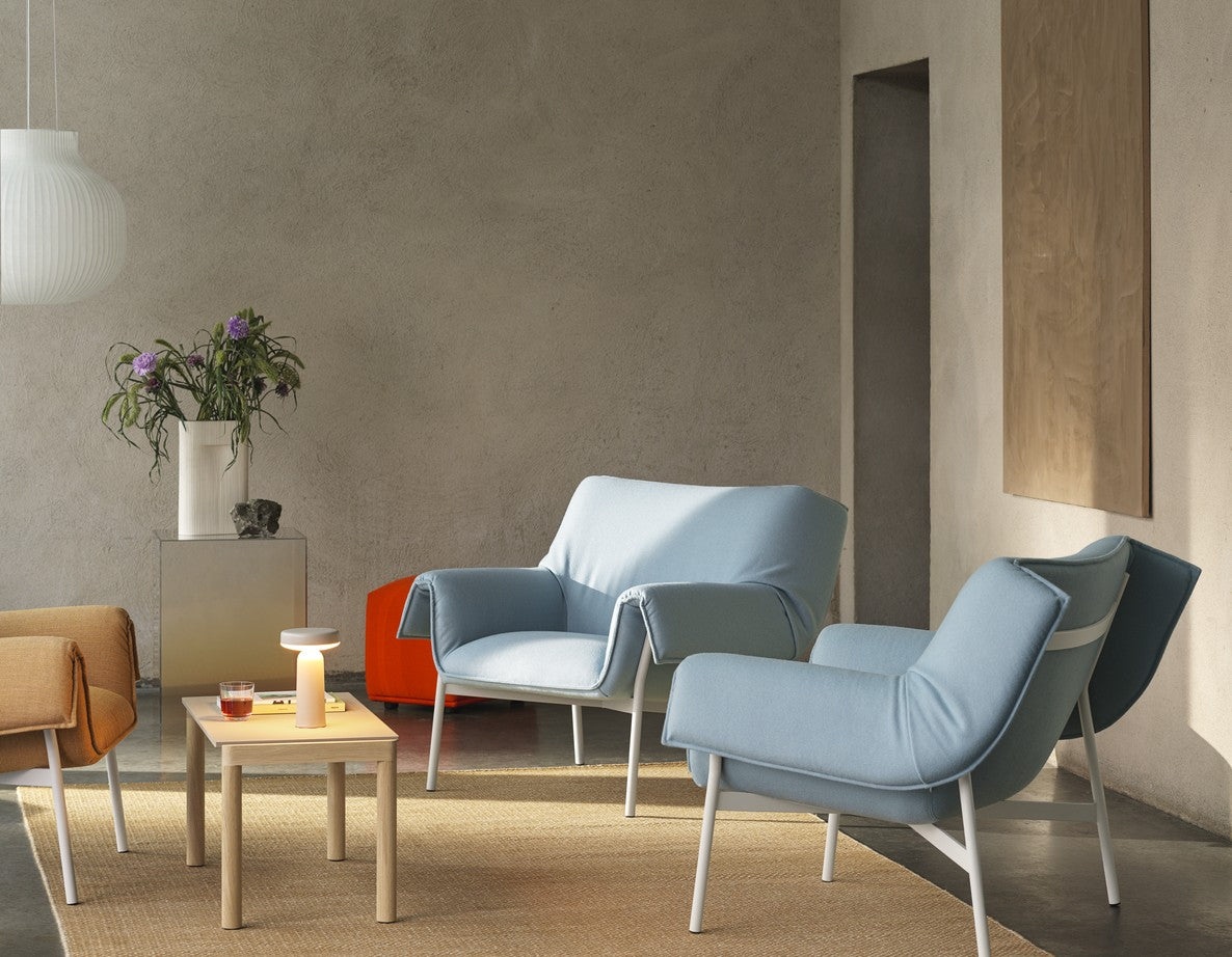 Tragbare Außenlampe EASE grau