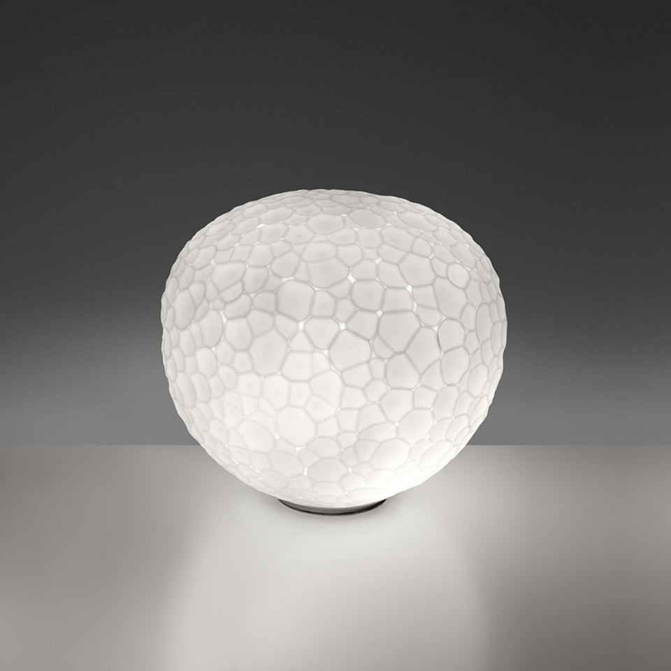 Tischlampe METEORITE weiß