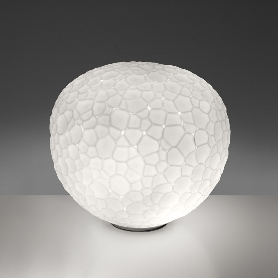 Tischlampe METEORITE weiß