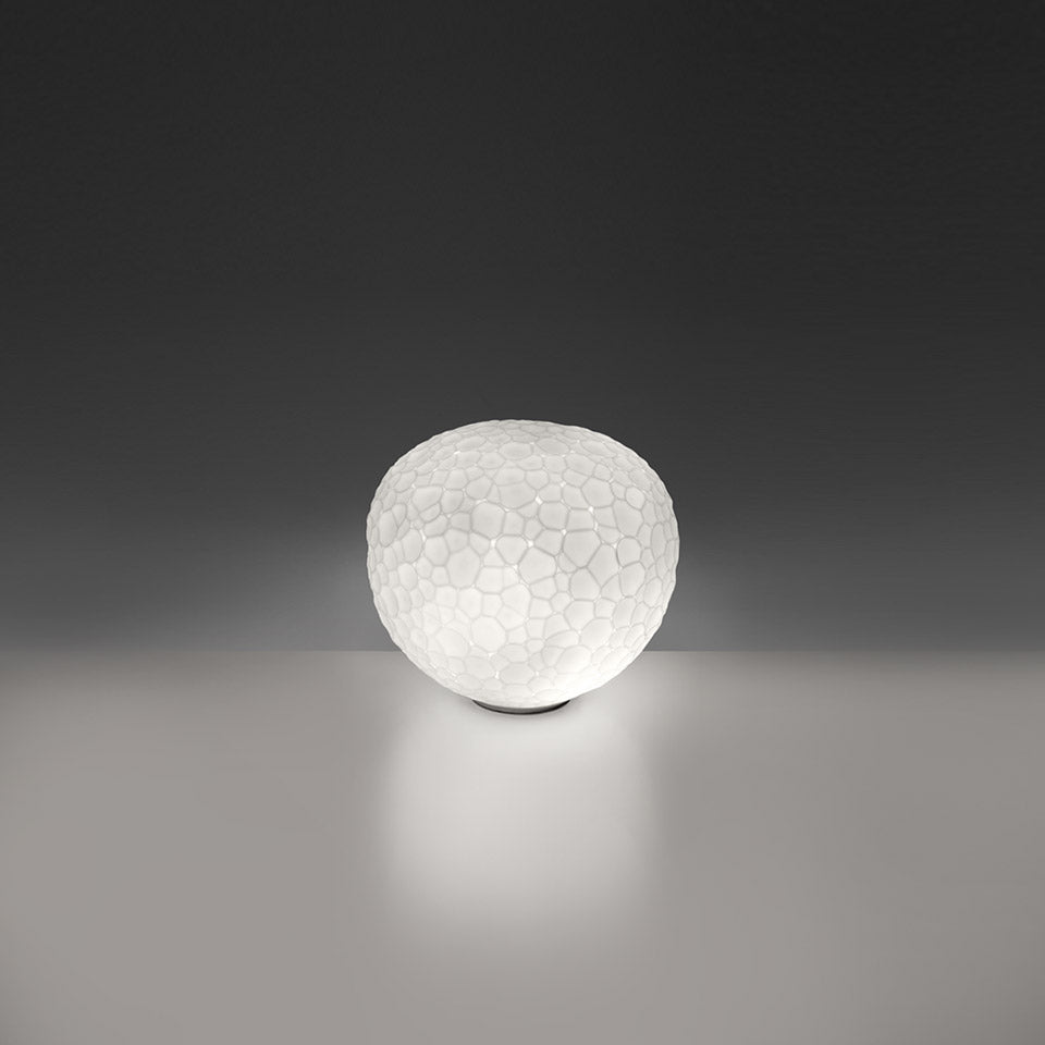 Tischlampe METEORITE weiß