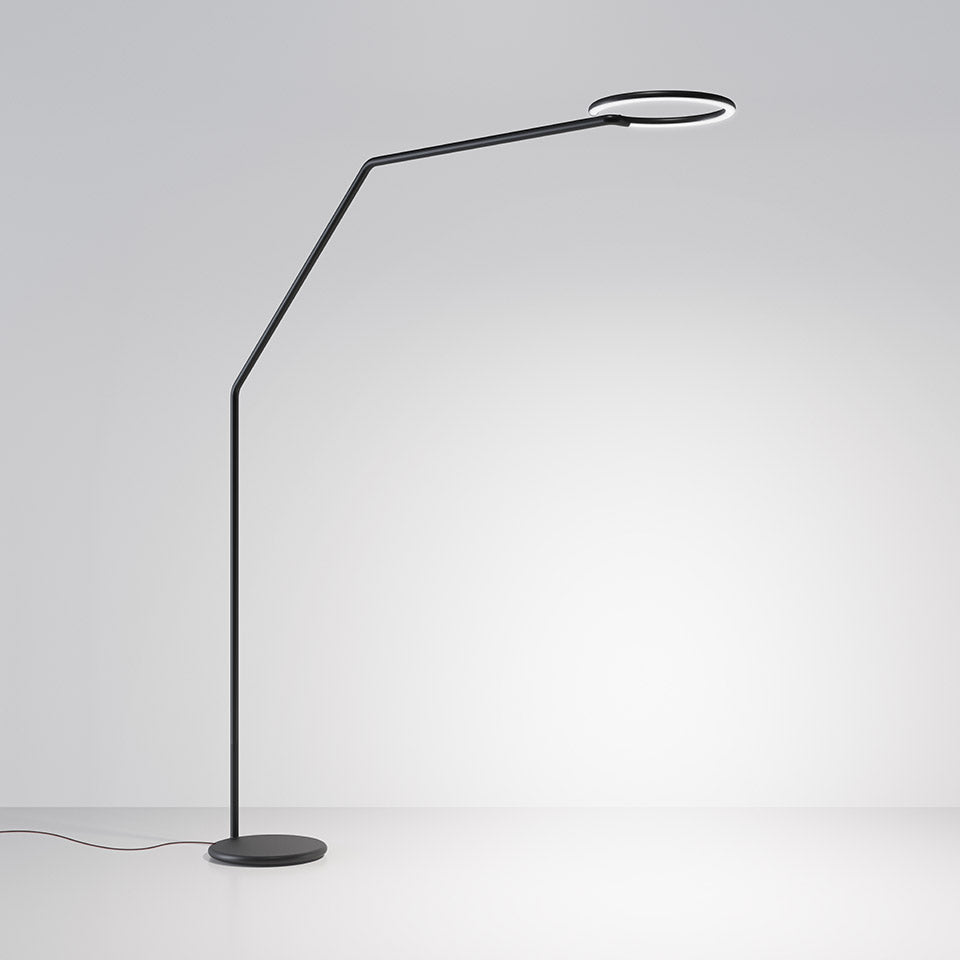 Stehlampe mit Ausleger VINE LIGHT schwarz