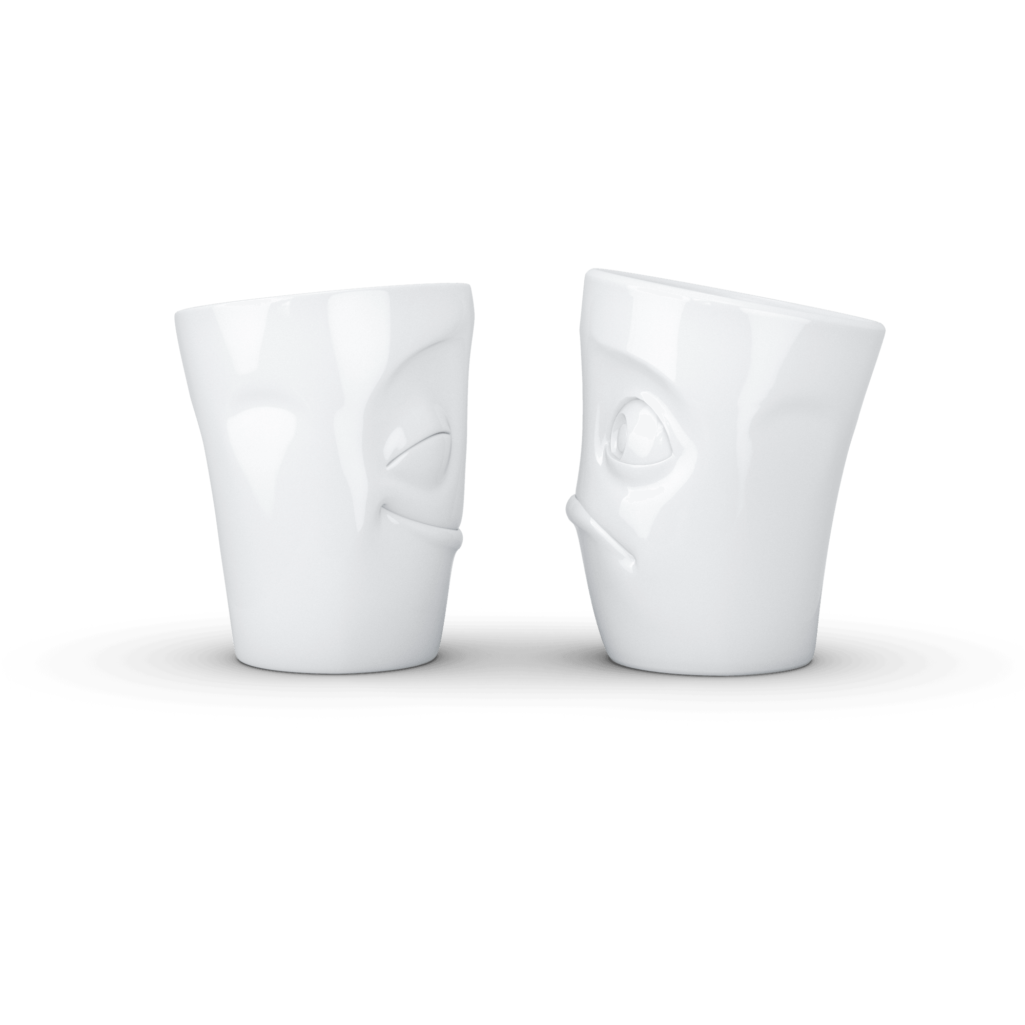 Zestaw kubków CHEERY & BAFFLED biały, marka 58products