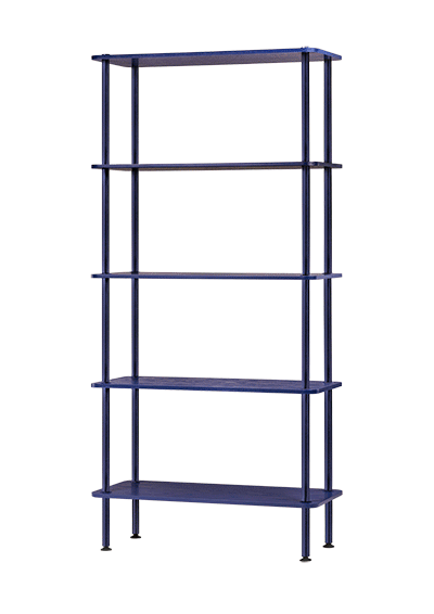 Regał 3-poziomowy TEIDI czarny, marka noo.ma