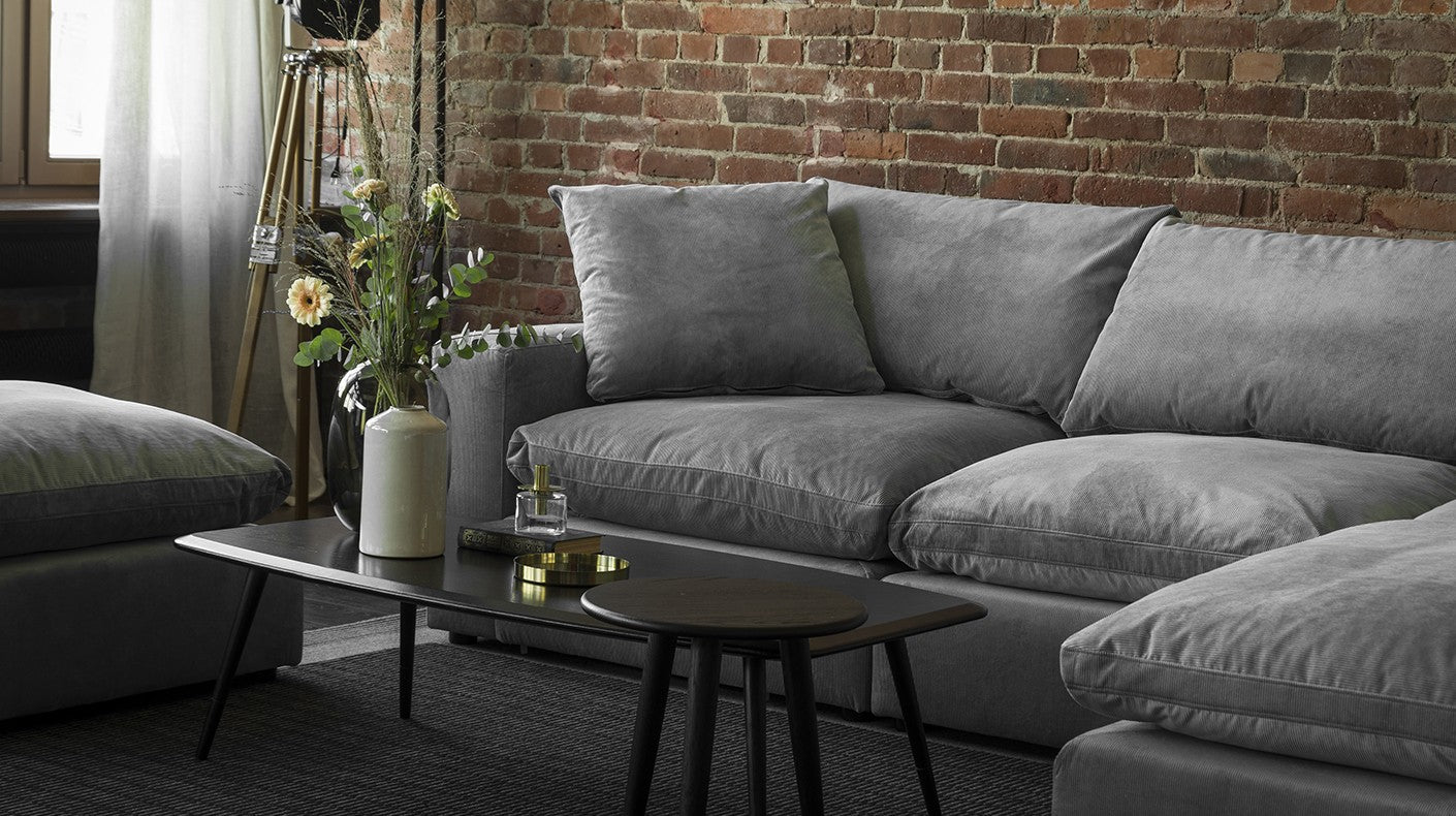Sofa modułowa LAZY z wyższą podstawą - kolor do wyboru Nordic Line Eye on Design