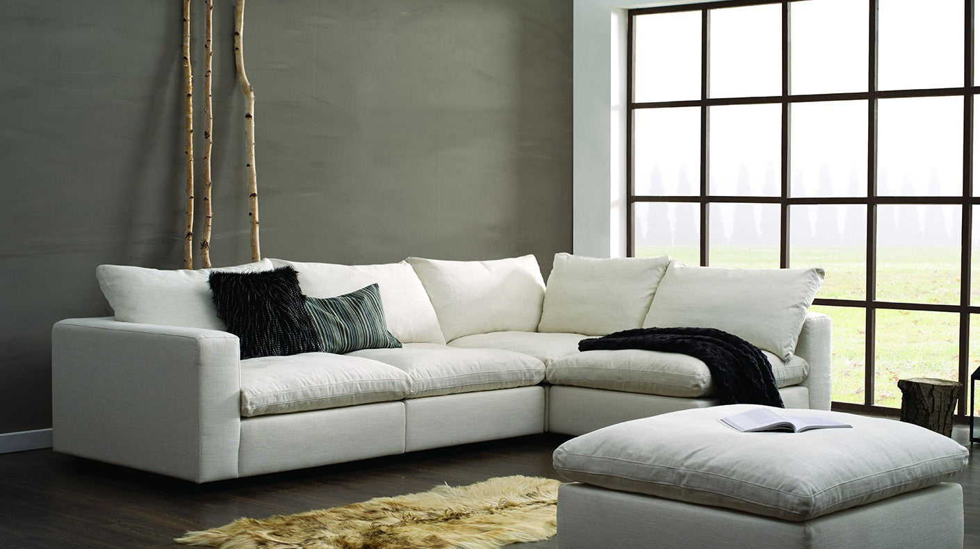 Sofa modułowa LAZY z wyższą podstawą - kolor do wyboru Nordic Line Eye on Design