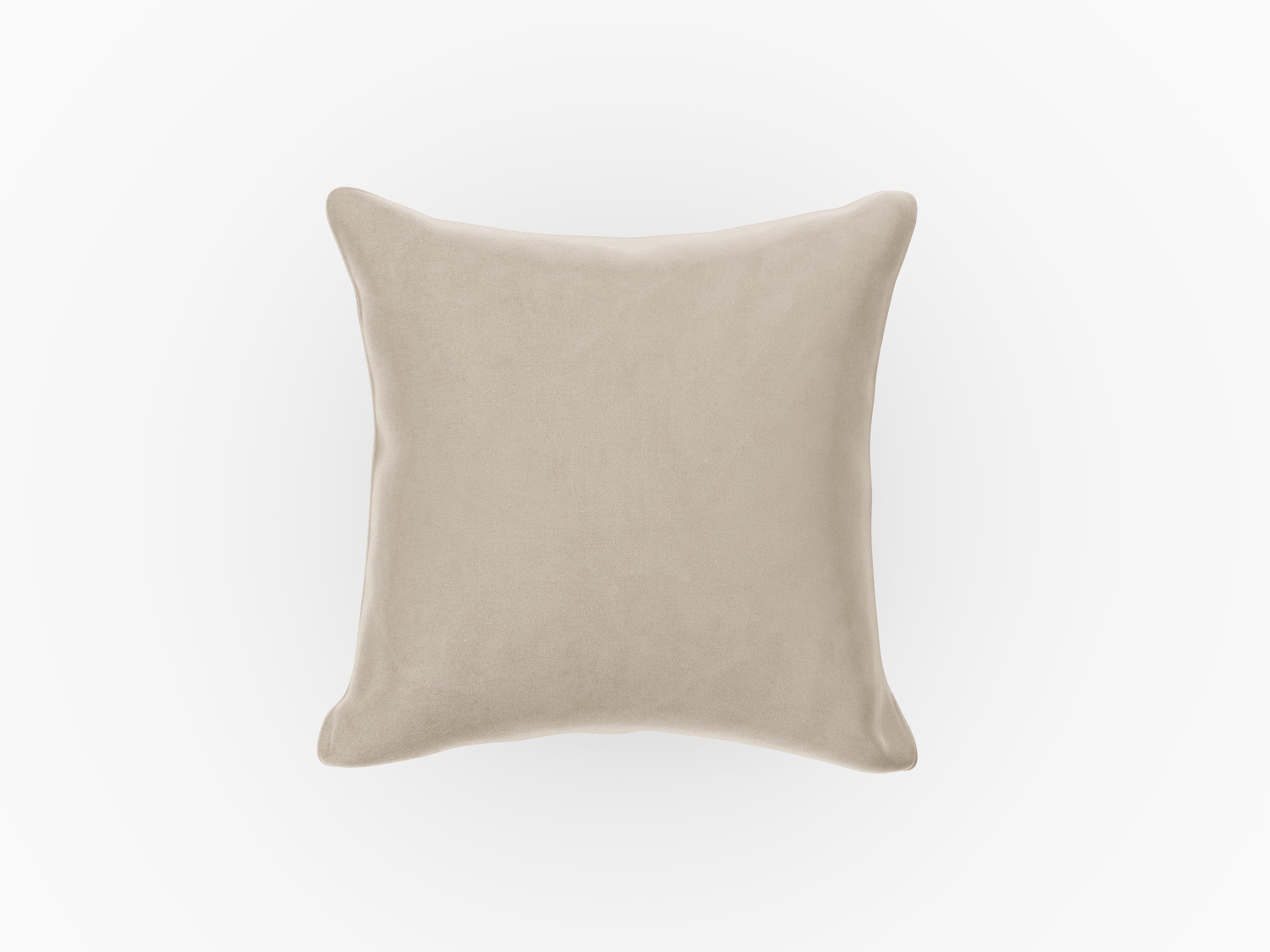 Poduszka aksamitna  ROME beżowy Cosmopolitan Design    Eye on Design