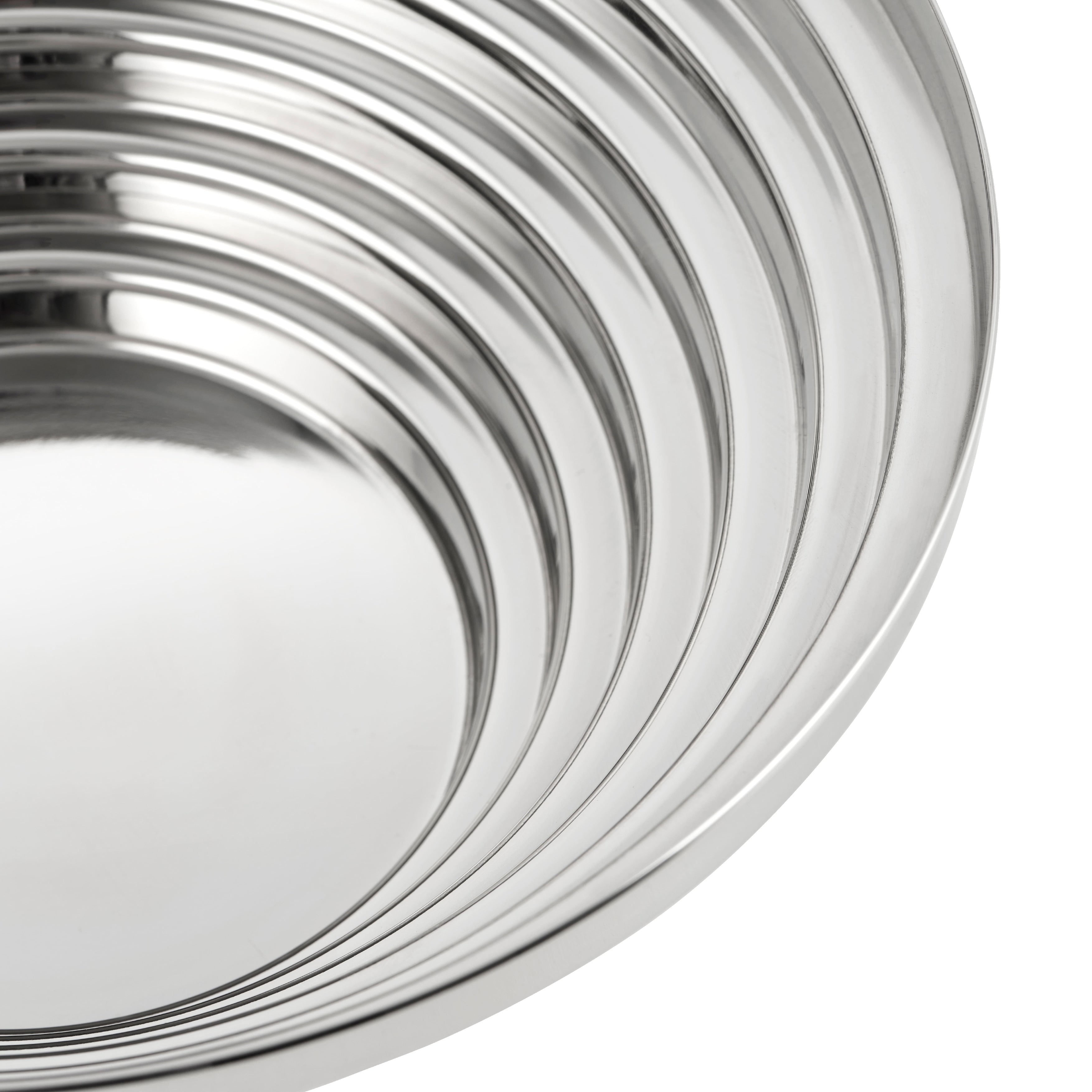 Obstkorb MAYA polierte Edelstahl